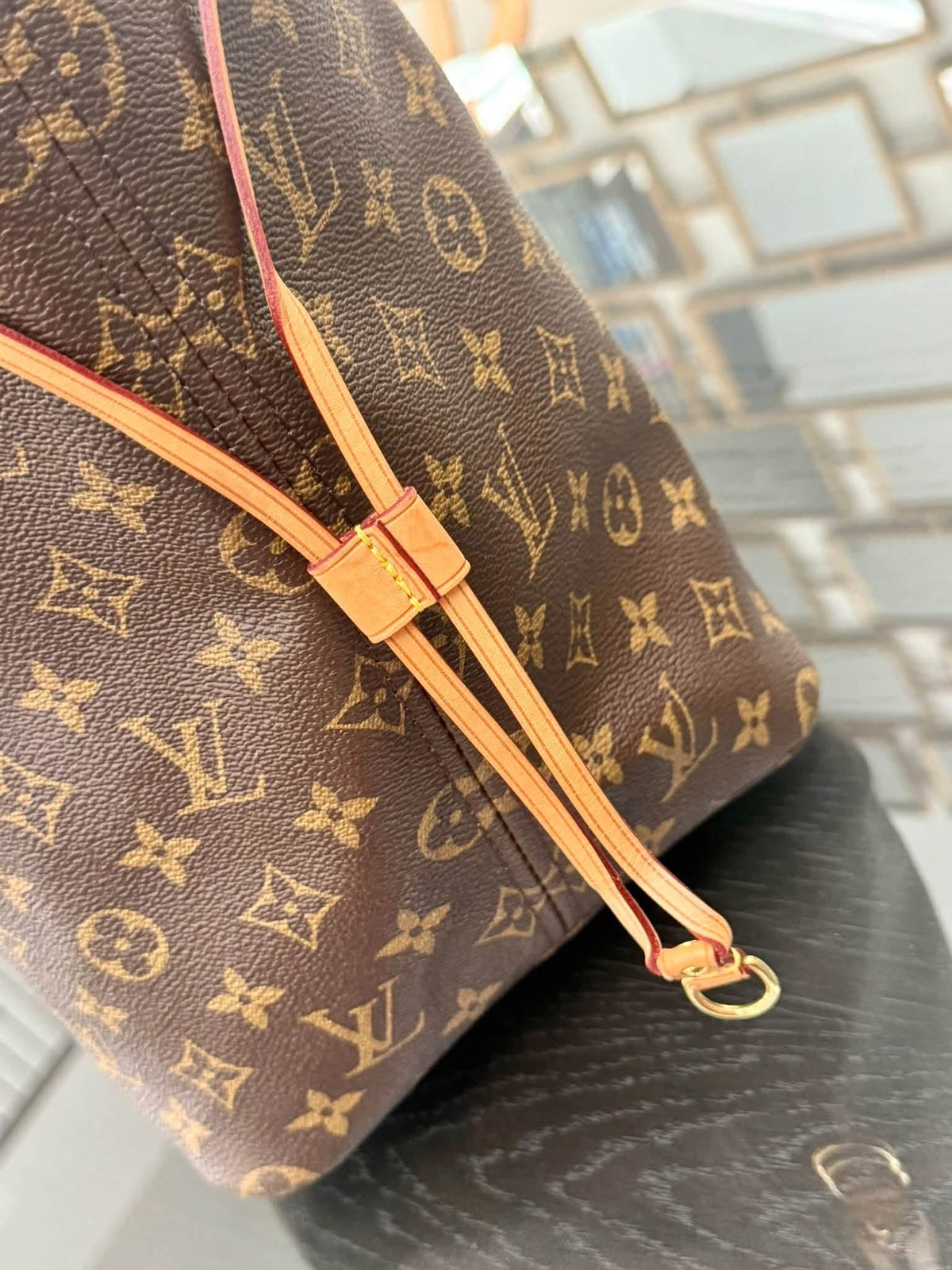 Neverfull GM Monogram in Peony with Dustbag,-🗓️ Year: 2018