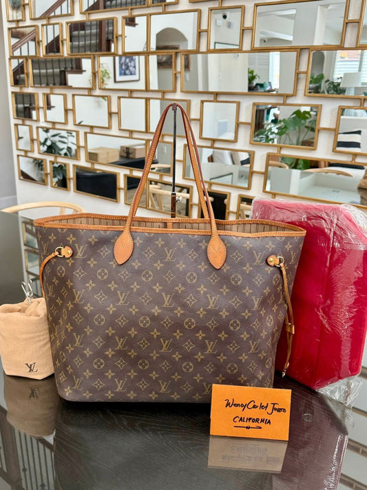 Neverfull GM with Dustbag and Insert Organizer 🗓️ Year: 2008
