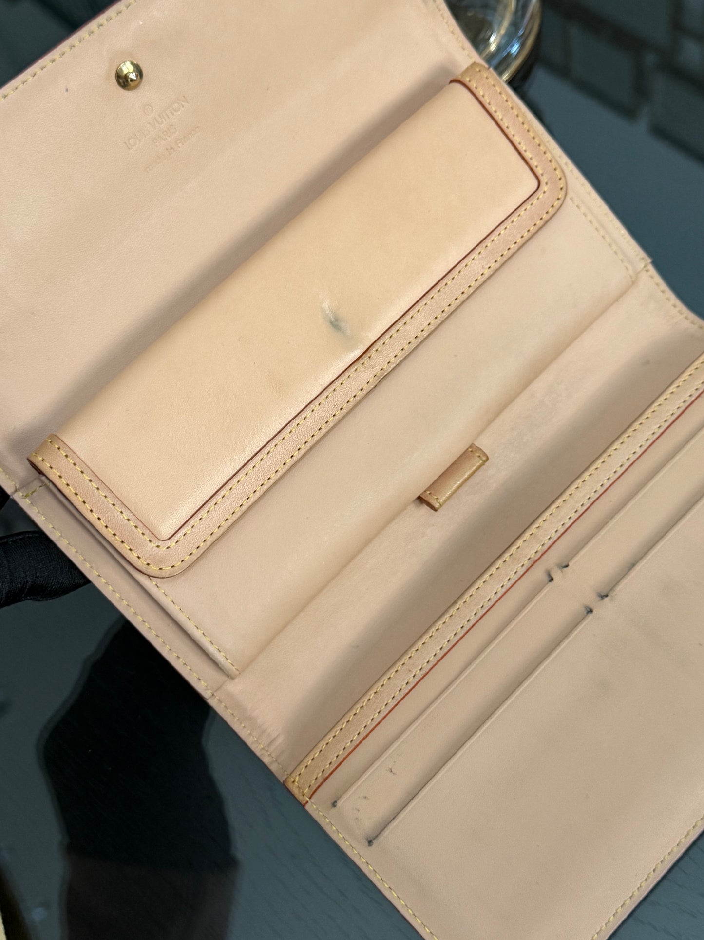 Multicolor International Wallet in White with Box , Dustbag and Paper bag Year: 2006