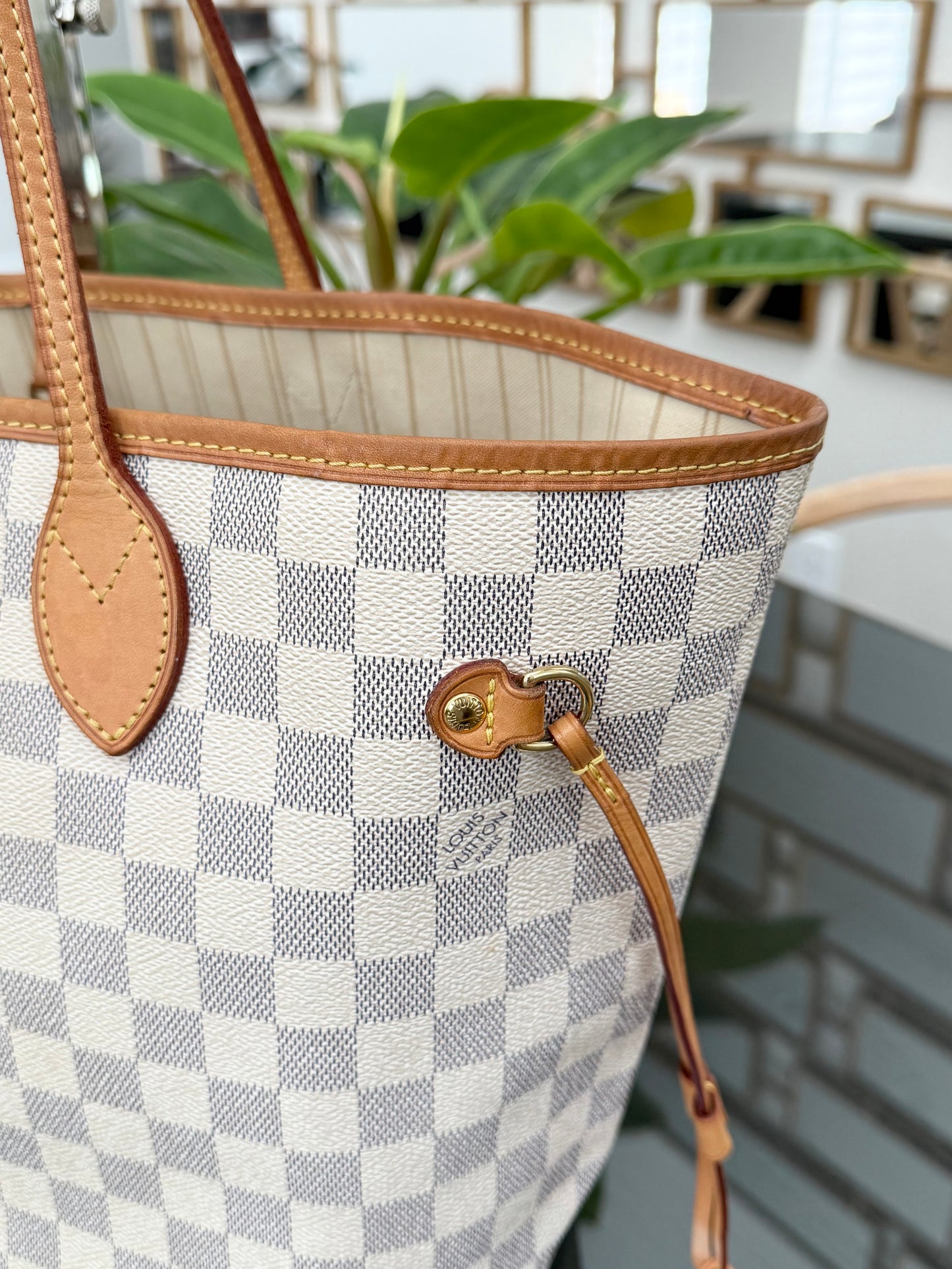 Neverfull MM Azur iwith Dustbag and Insert Organizer- 🗓️ Year: 2011