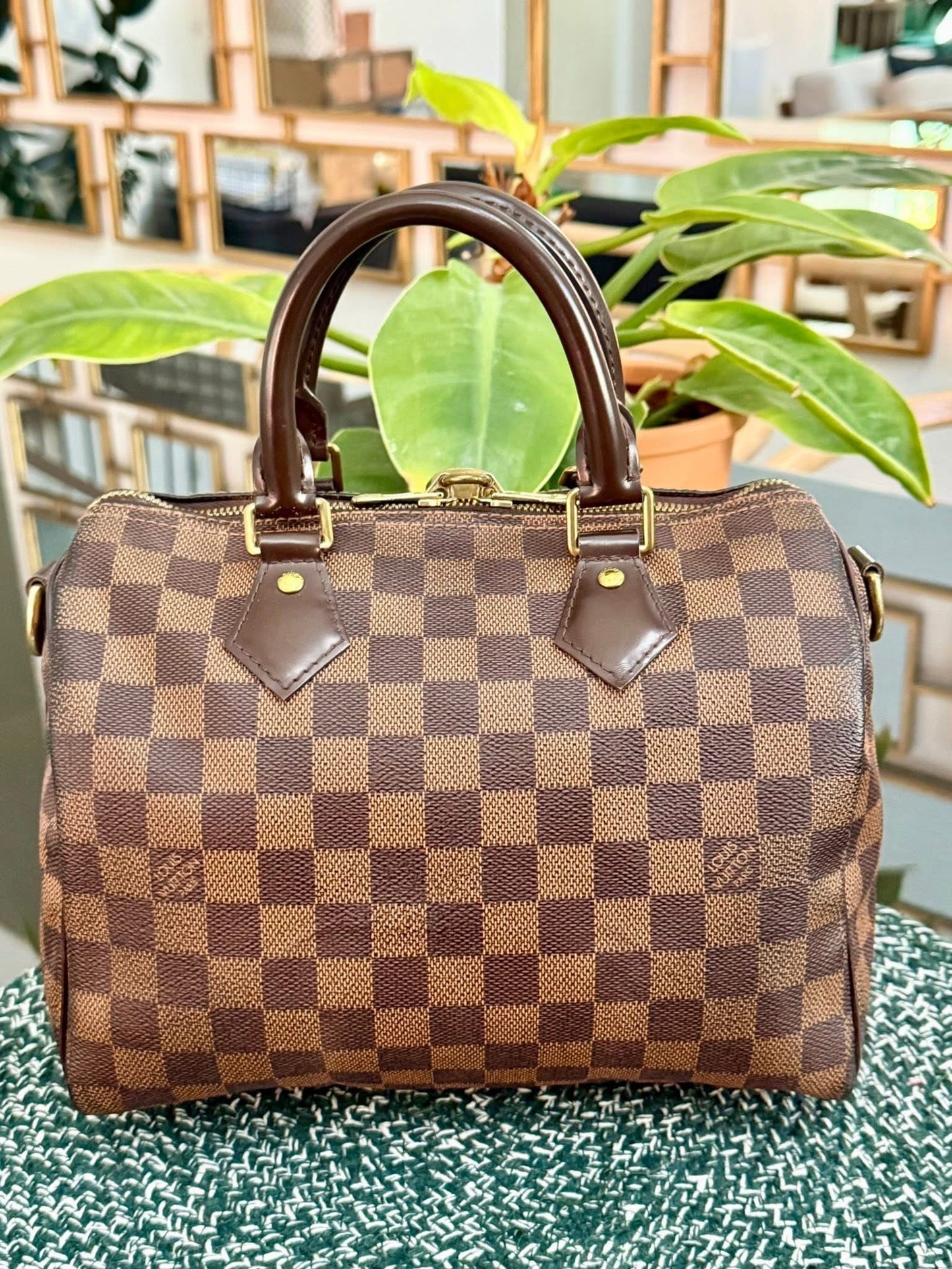 Speedy 25 Bandoulier in DE with Original Strap, Lock 🔐 , Key 🔑 and Dustbag 🗓️ Year: 2017