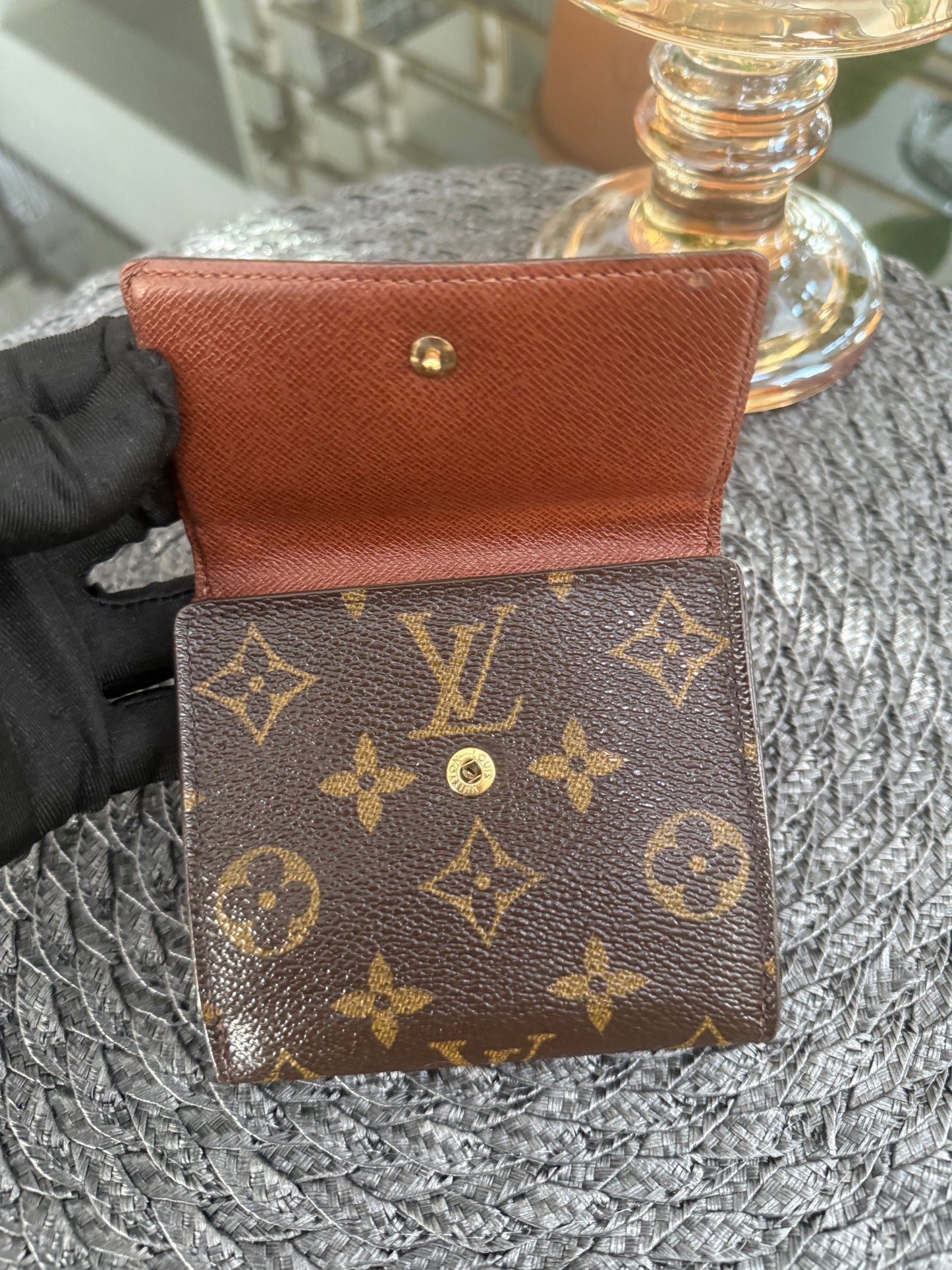 Monogram Elise Trifold Compact Wallet 🗓️ Year: 2000