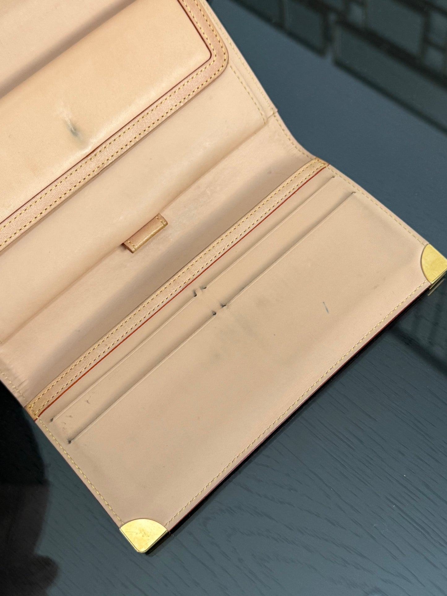 Multicolor International Wallet in White with Box , Dustbag and Paper bag Year: 2006