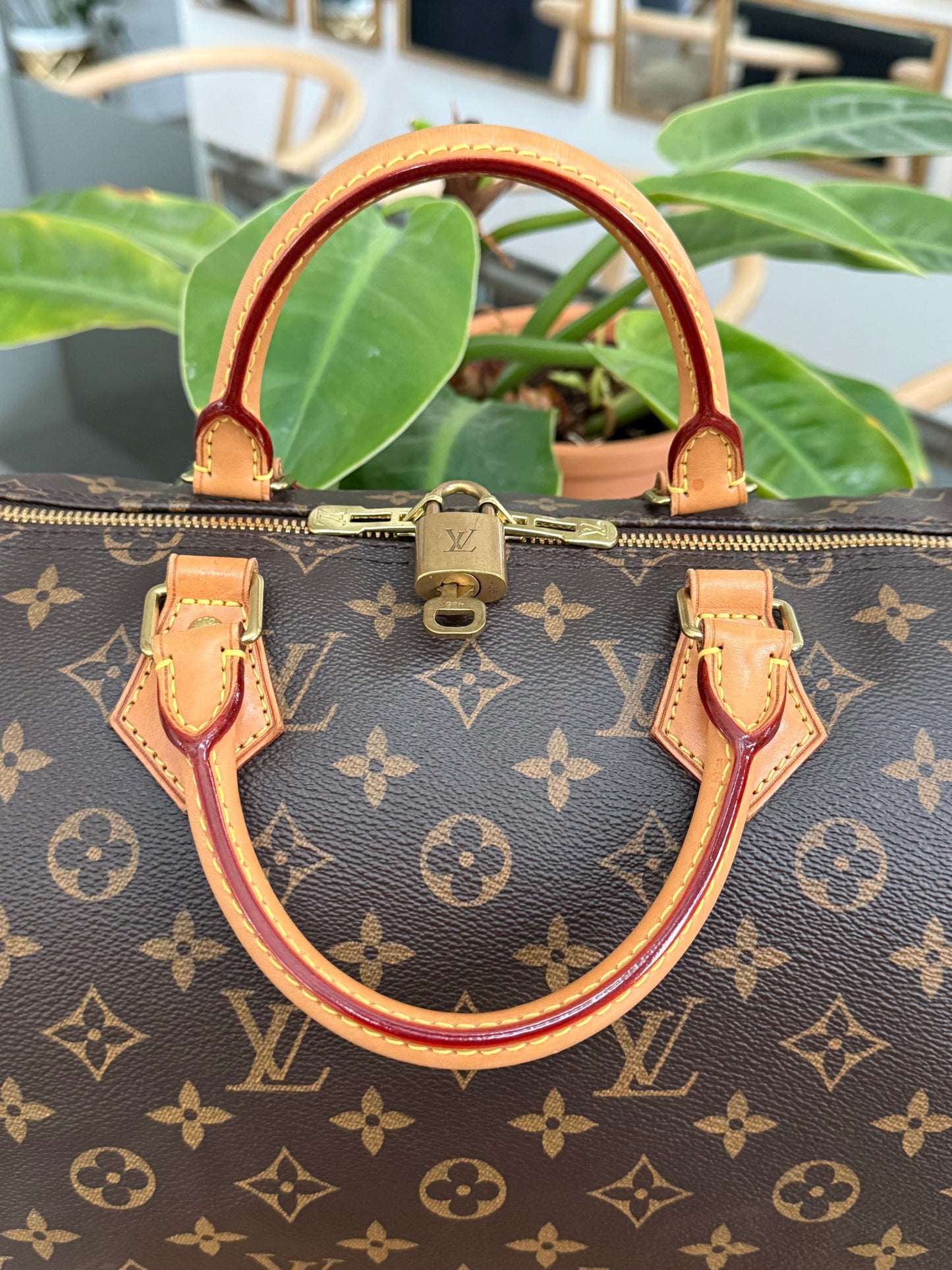 Speedy 35 Bandoulier with lock 🔐 key, Dustbag and Insert Organizer -🗓️ Year: 2015