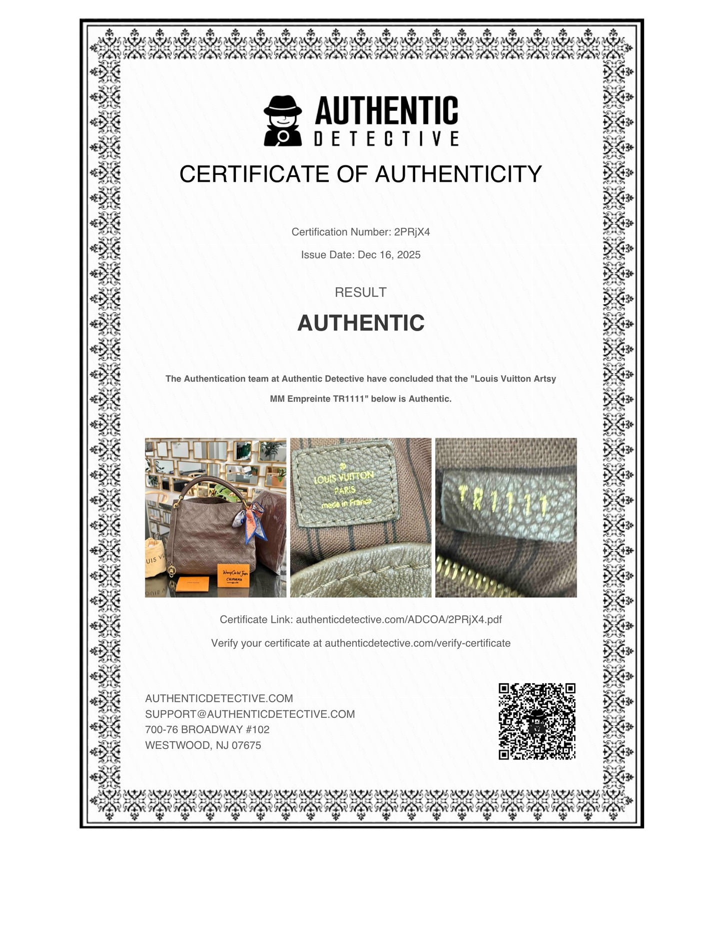 Artsy MM Empriente Ombre with Dustbag and Insert Organizer 📅 Year: 2011