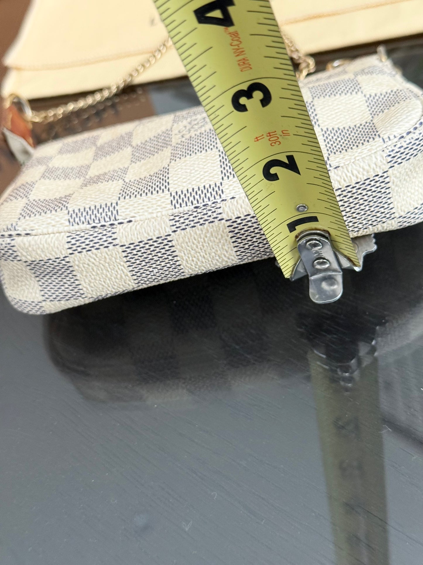 Mini Pochette Accessories Azur with Dustbag and Paper bag -🗓️ Year: 2016