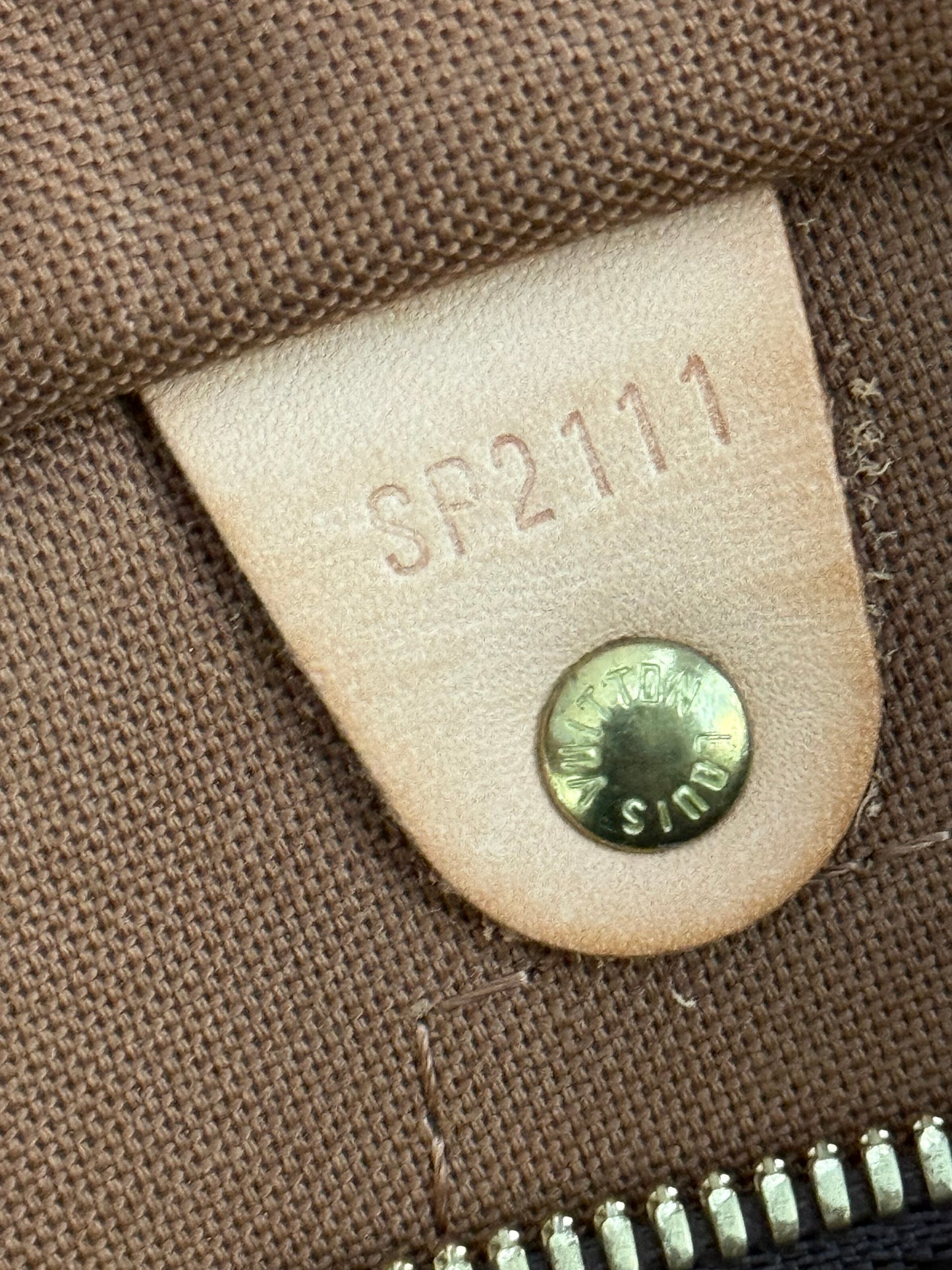 Speedy 35 Bandoulier with lock 🔐key, Dustbag and handle cover - 📅 Year: 2011