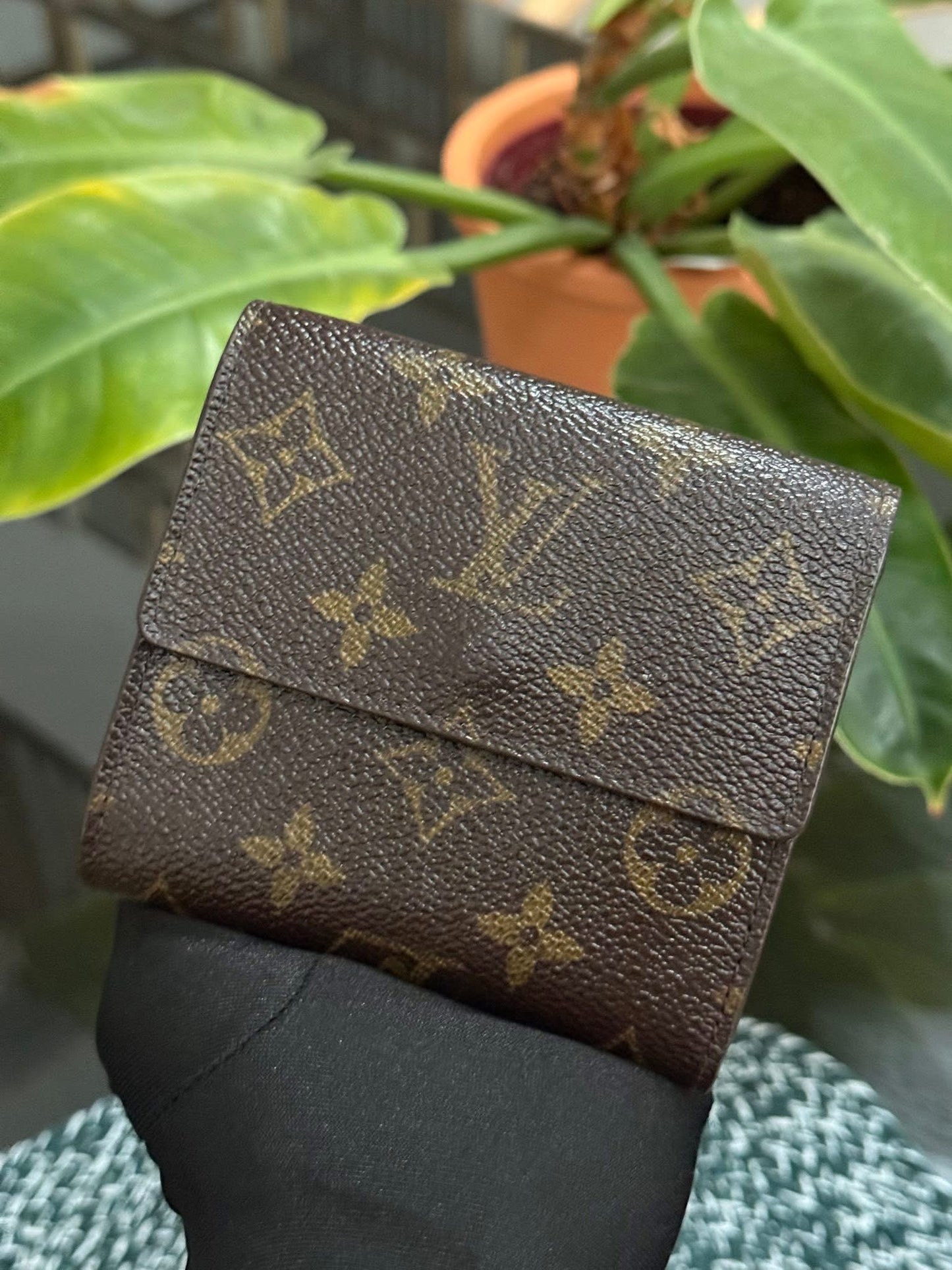 Monogram Elise Trifold Compact Wallet 🗓️ Year: 1995