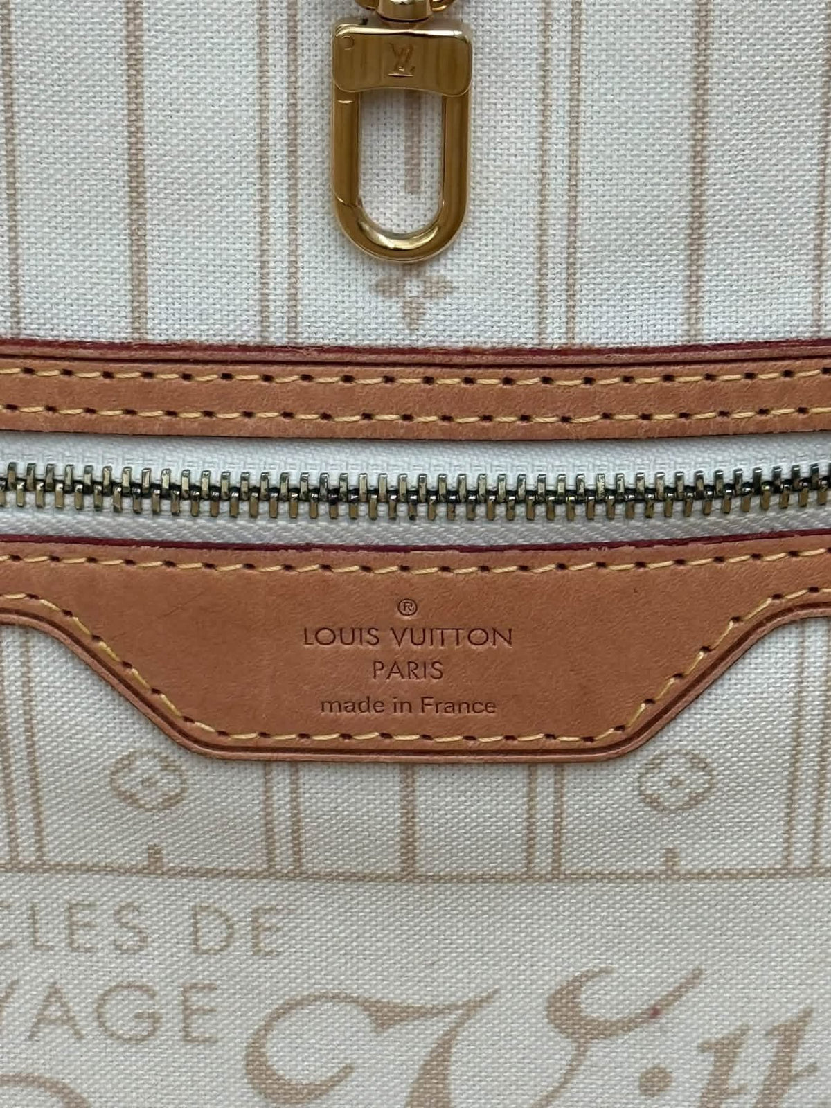 Neverfull GM in Azur with Dustbag, Insert Organizer and Non branded Twilly -🗓️ Year: 2009