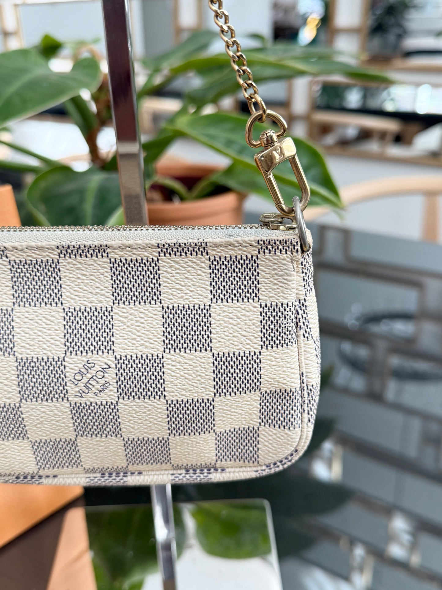 Mini Pochette Accessories Azur with Dustbag and Paper bag -🗓️ Year: 2016