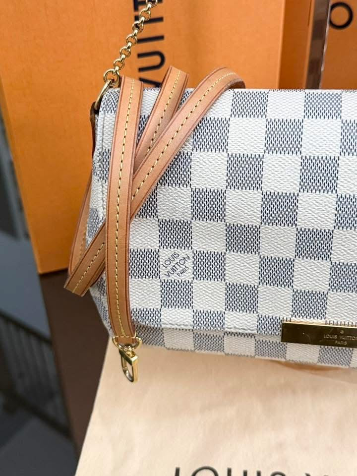 Favorite MM in Azur with Original Strap, Insert Organizer, Dustbag, Box and Paper bag 🗓️ Year: 2014