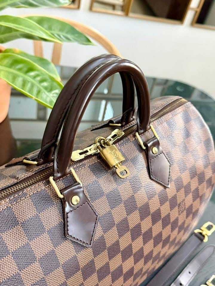 Speedy 35 Bandoulier in DE with lock 🔐 key, Dustbag and Non branded Twilly -🗓️ Year: 2013