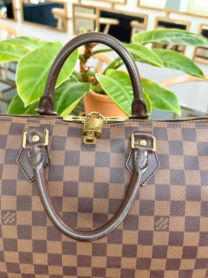 Speedy 35 Bandoulier in DE with lock 🔐 key, Dustbag and Non branded Twilly -🗓️ Year: 2013
