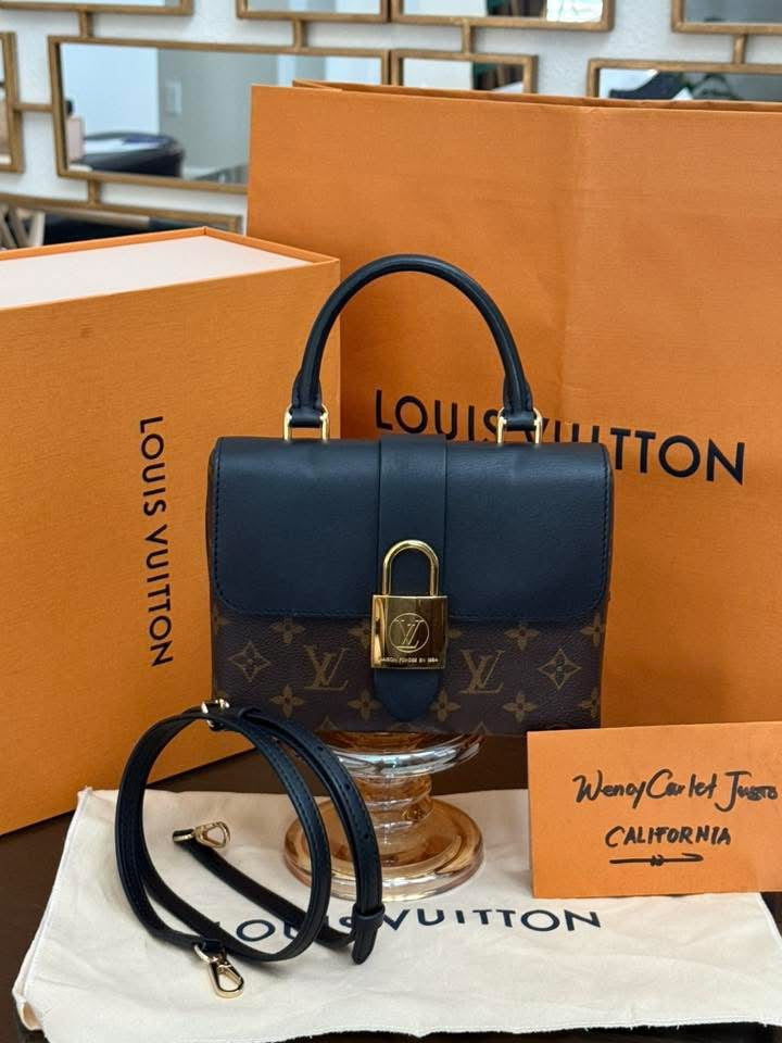 Locky BB Monogram Noir with Original Strap, Dustbag, Box and Paper bag - 📅 Year: 2019