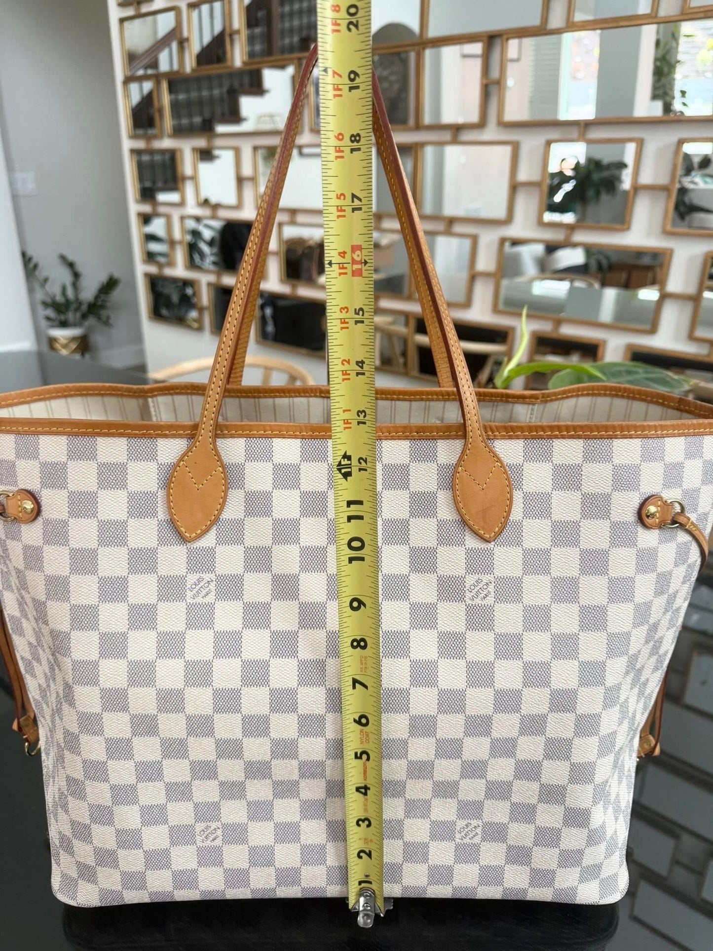 Neverfull GM Azur with Insert Organizer 📅 Year: 2014