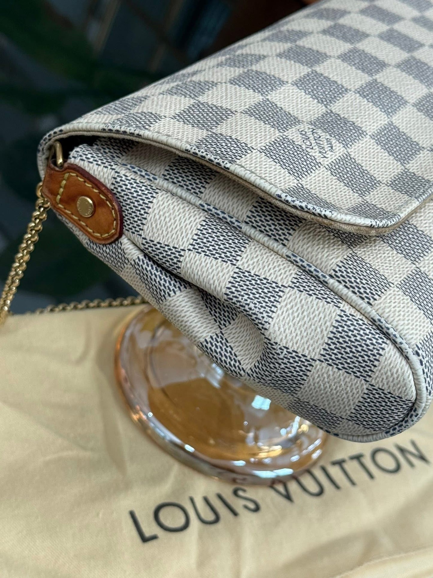 Favorite MM in Azur with Dustbag, Insert Organizer, Box and Paper bag 🗓️ Year: 2014