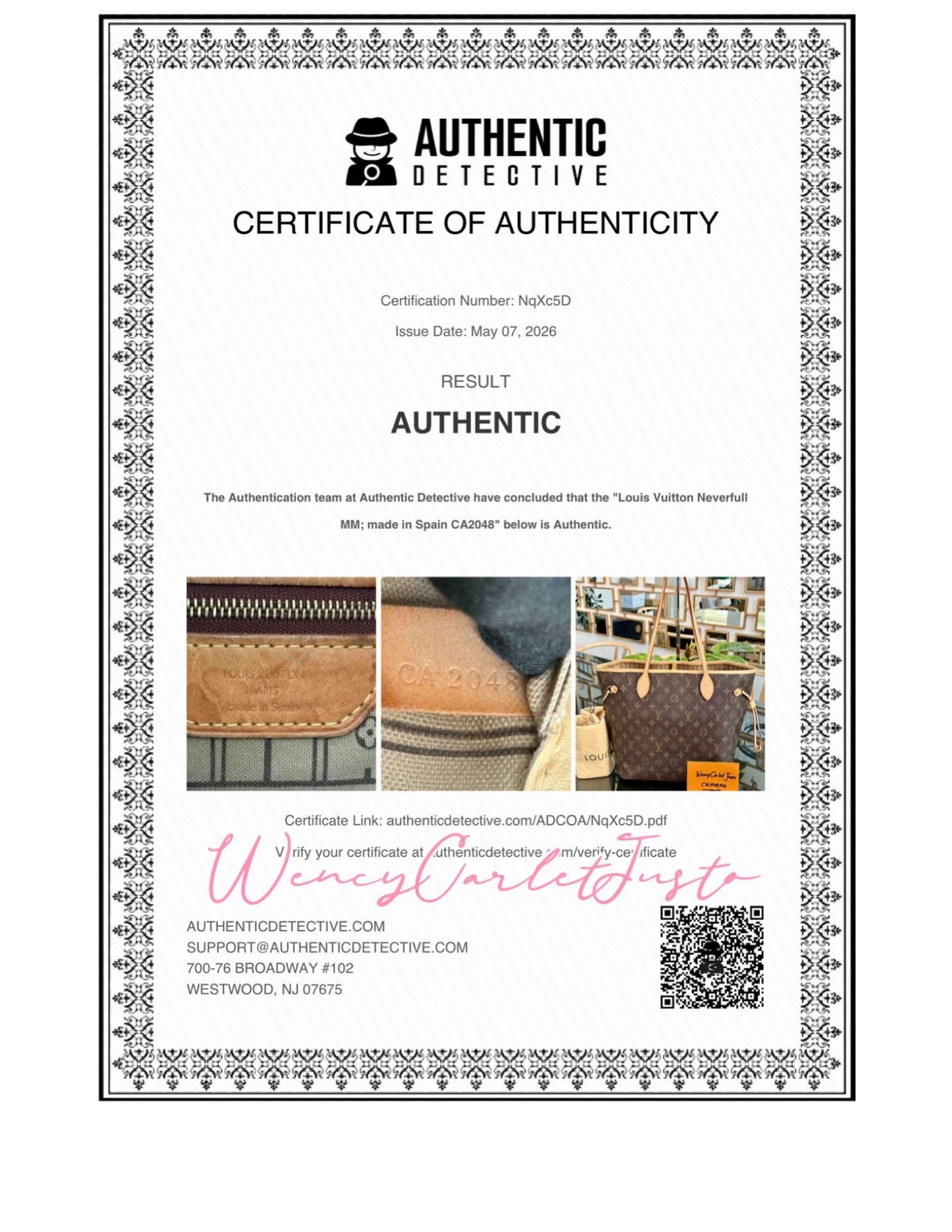 Neverfull MM with Dustbag -🗓️ Year: 2008