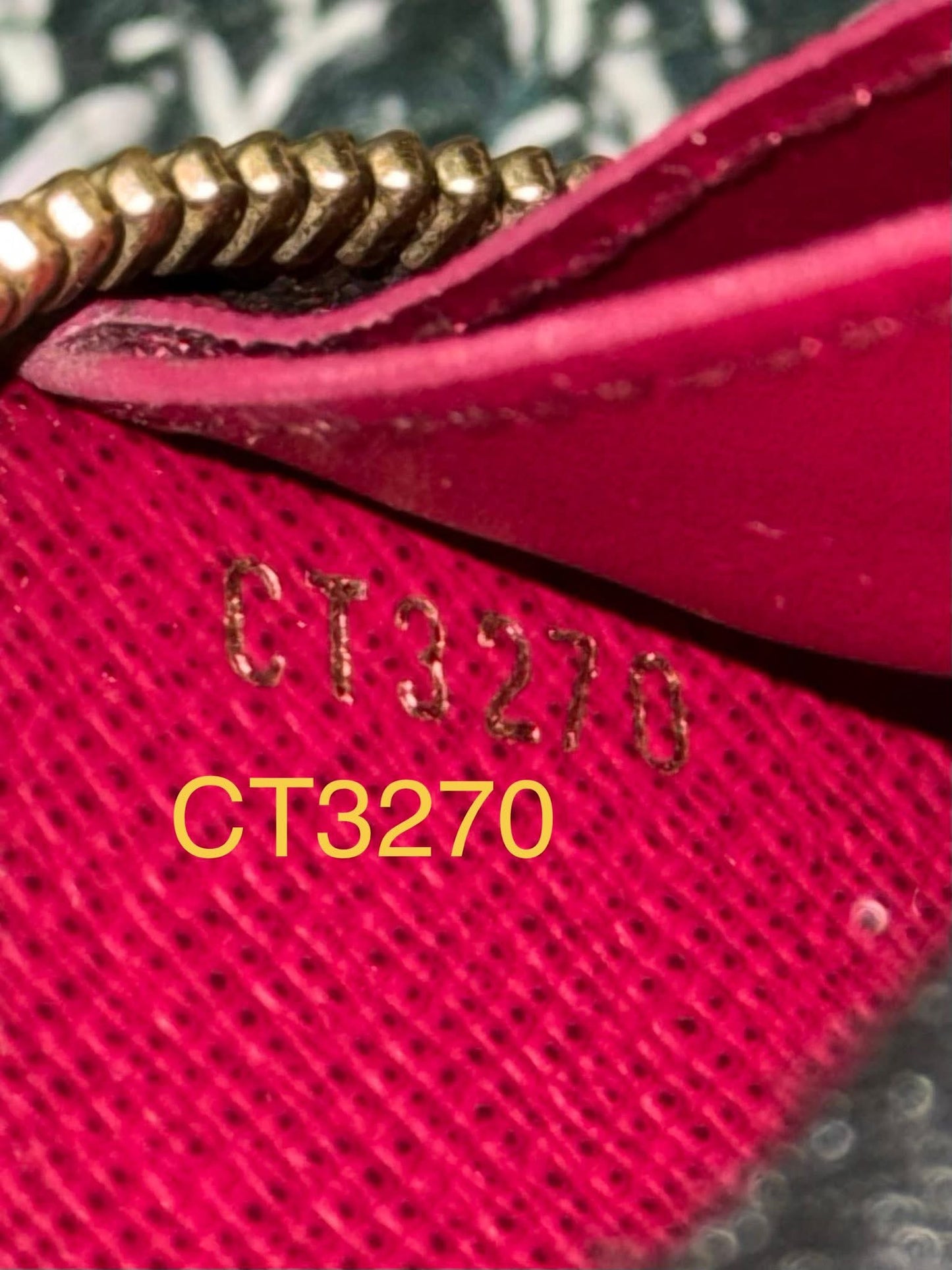 Clemence Wallet in Peony with Dustbag 🗓️ Year 2020