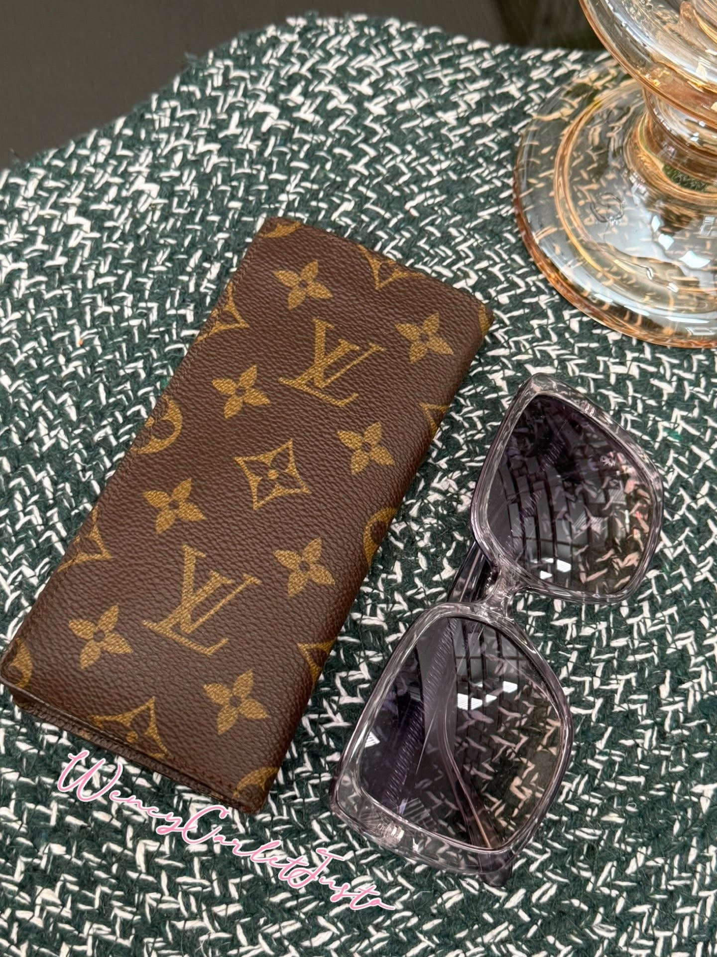 Monogram Sunglasses Holder 📅 Year: 1990