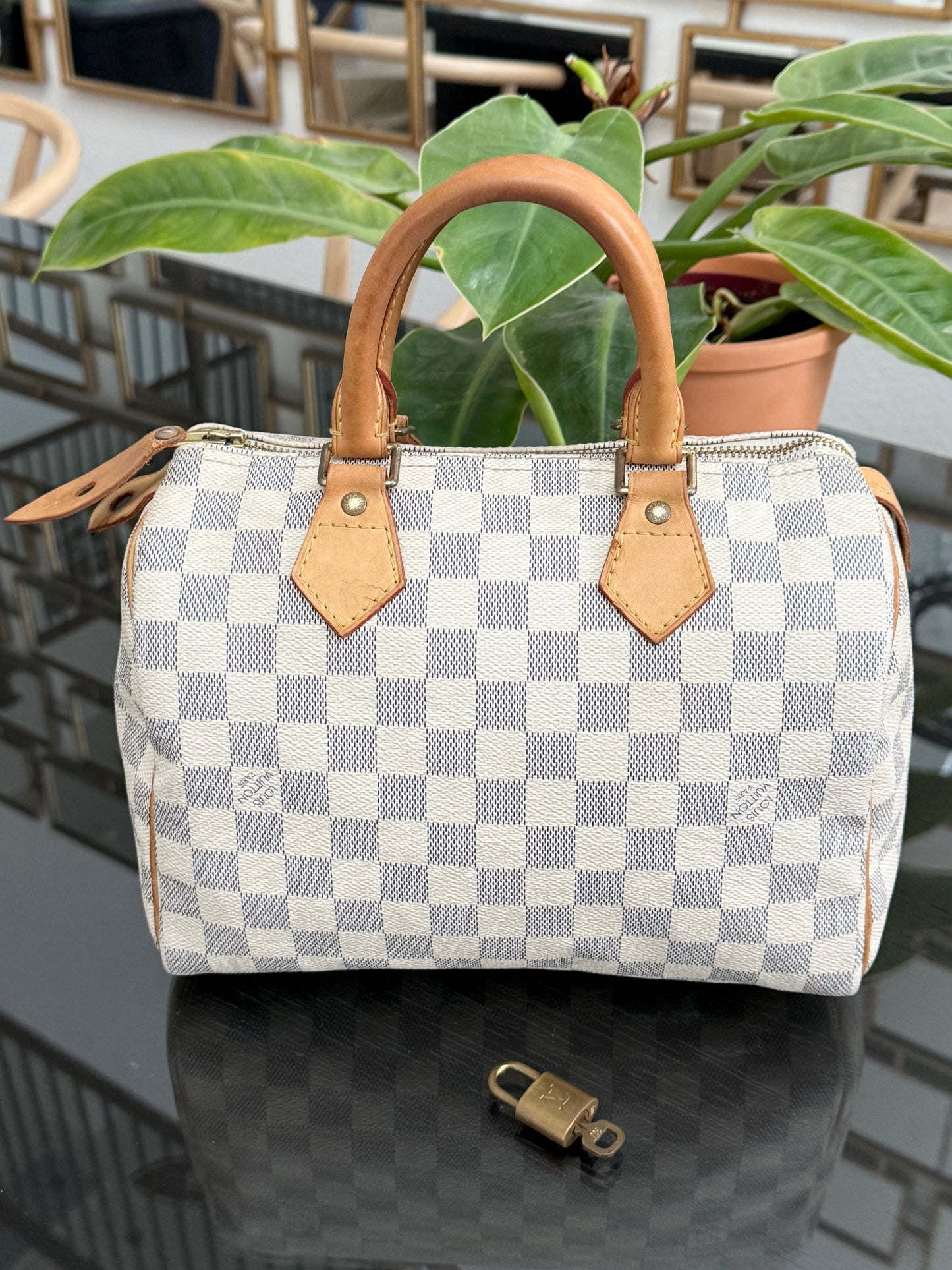 Speedy 25 Azur with Lock 🔐 , Key 🔑 and Insert organizer 🗓️ Year: 2008