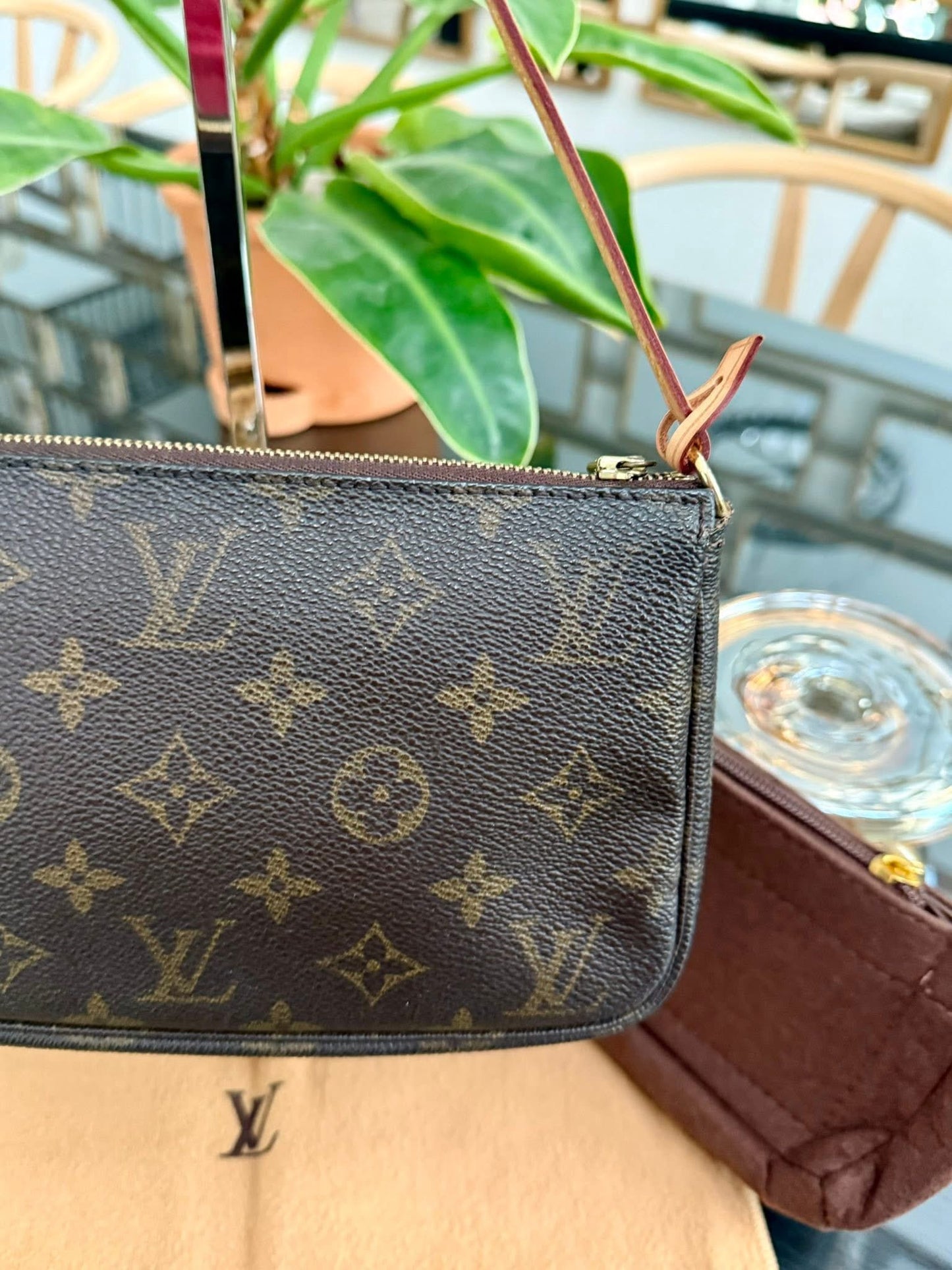 Pochette Accessories with Dustbag and Insert organizer -🗓️ Year: 2000