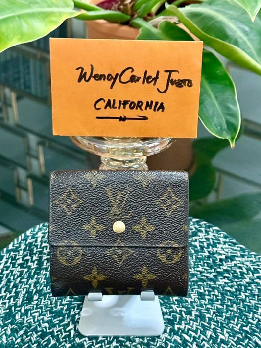 Monogram Elise Trifold Compact Wallet 🗓️ Year: 1995