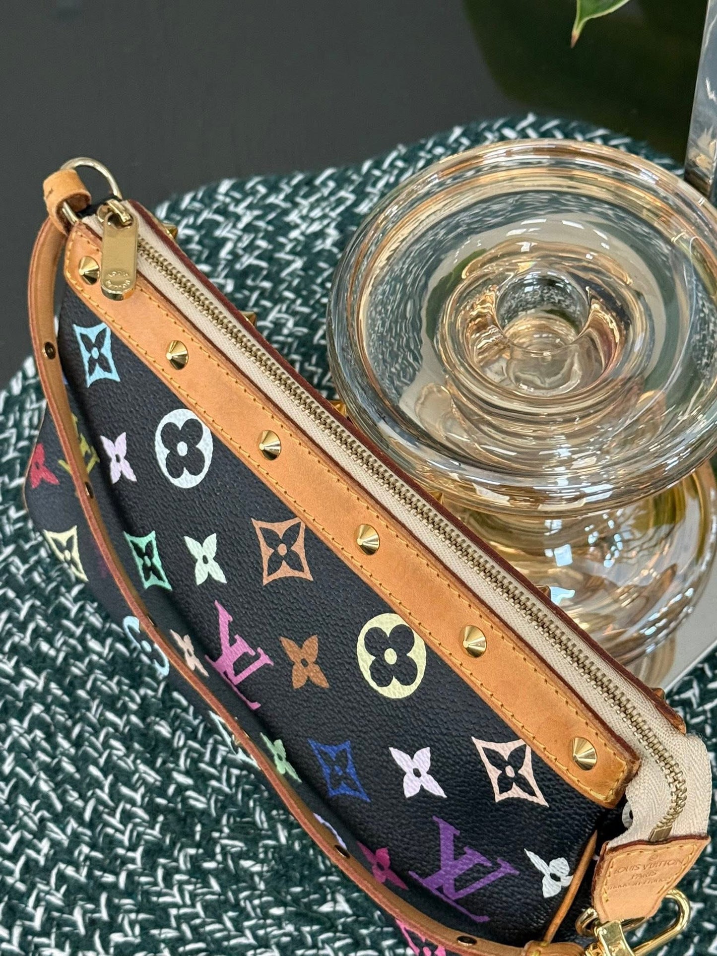 Multicolor Pochette Accessories with Dustbag and Strap 📅 Year: 2003