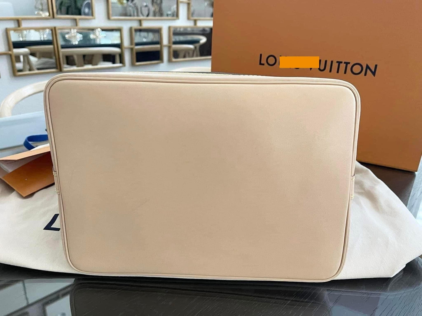 Noe GM Monogram -Brand-new replaced vachetta 💥 with Dustbag and official repair receipt from LV