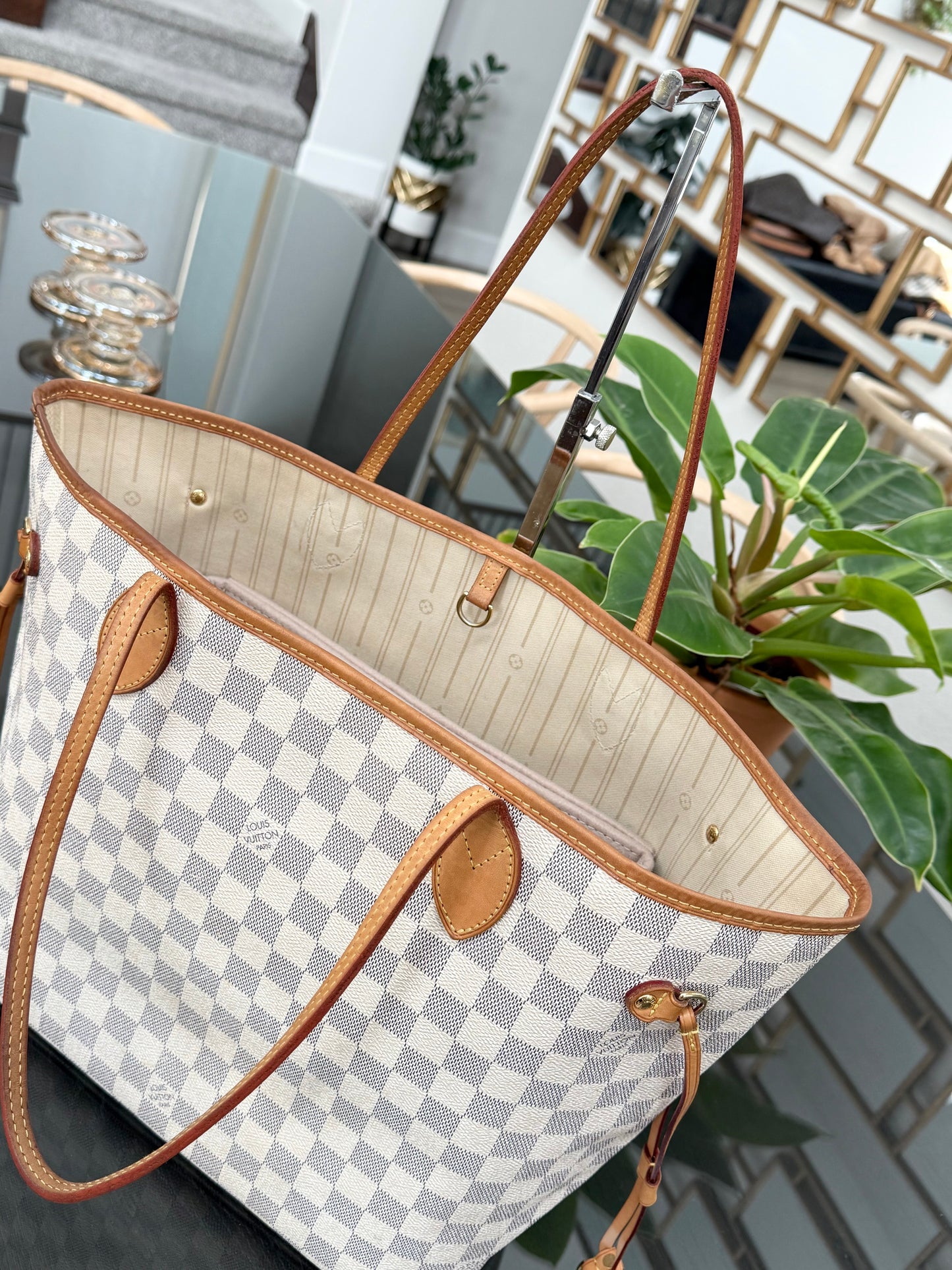 Neverfull MM Azur iwith Dustbag and Insert Organizer- 🗓️ Year: 2011