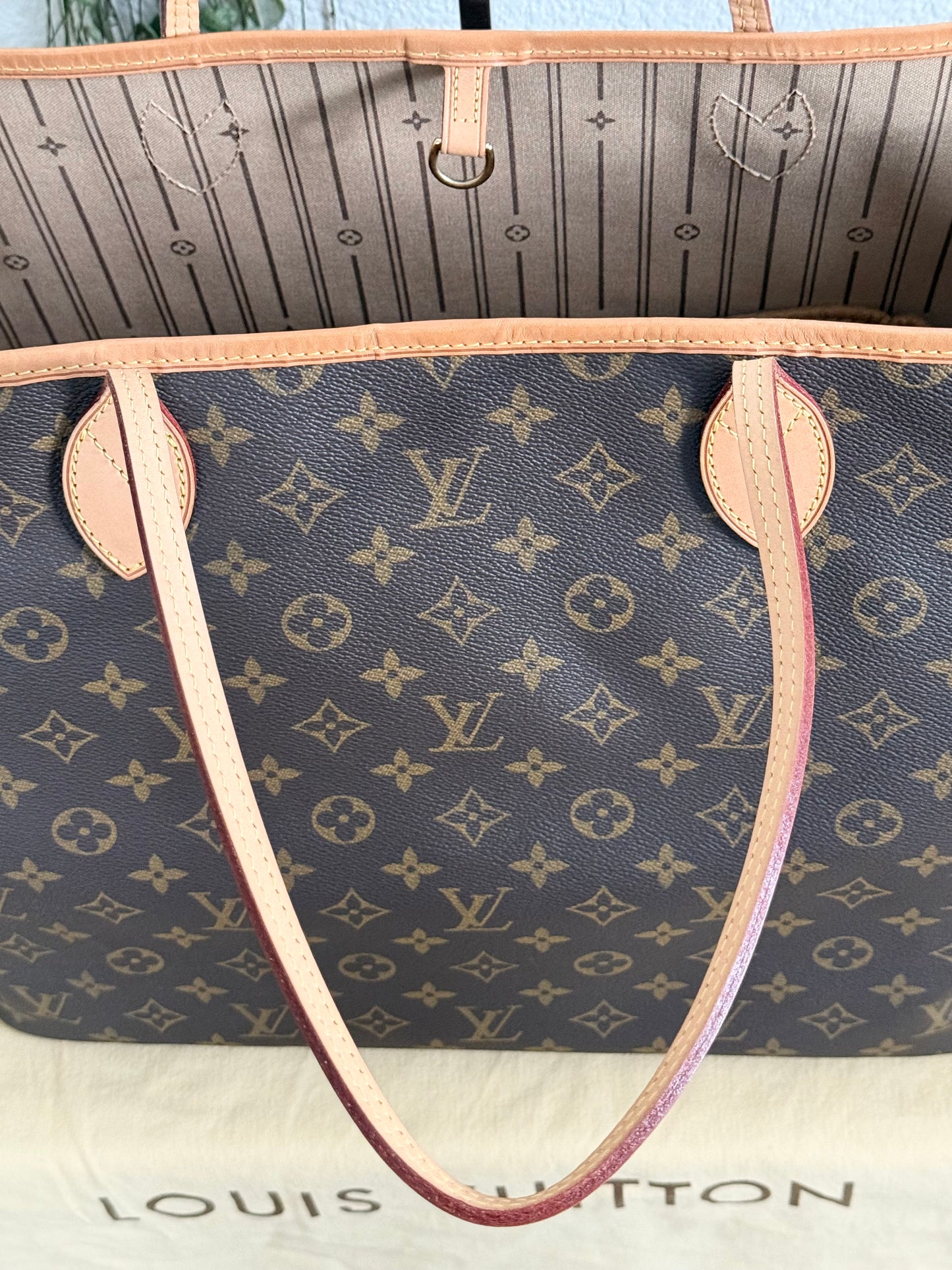 Neverfull GM with Dustbag and Insert Organizer -🗓️ Year: 2010