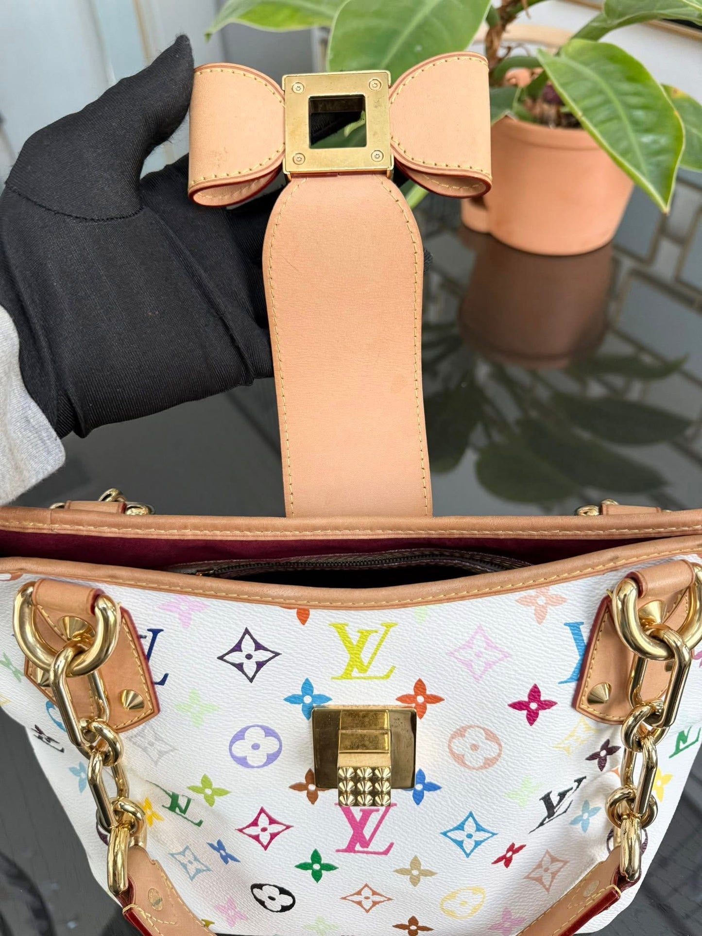 Murakami / Multicolor Annie MM Tote bag with Dustbag 📅 Year: 2011
