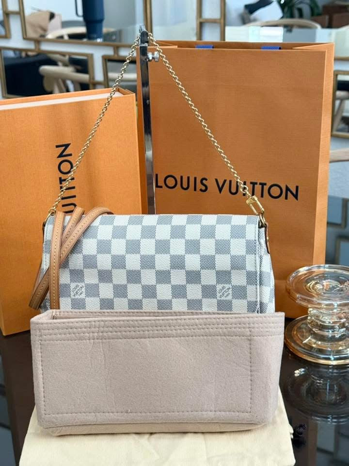Favorite MM in Azur with Original Strap, Insert Organizer, Dustbag, Box and Paper bag 🗓️ Year: 2014