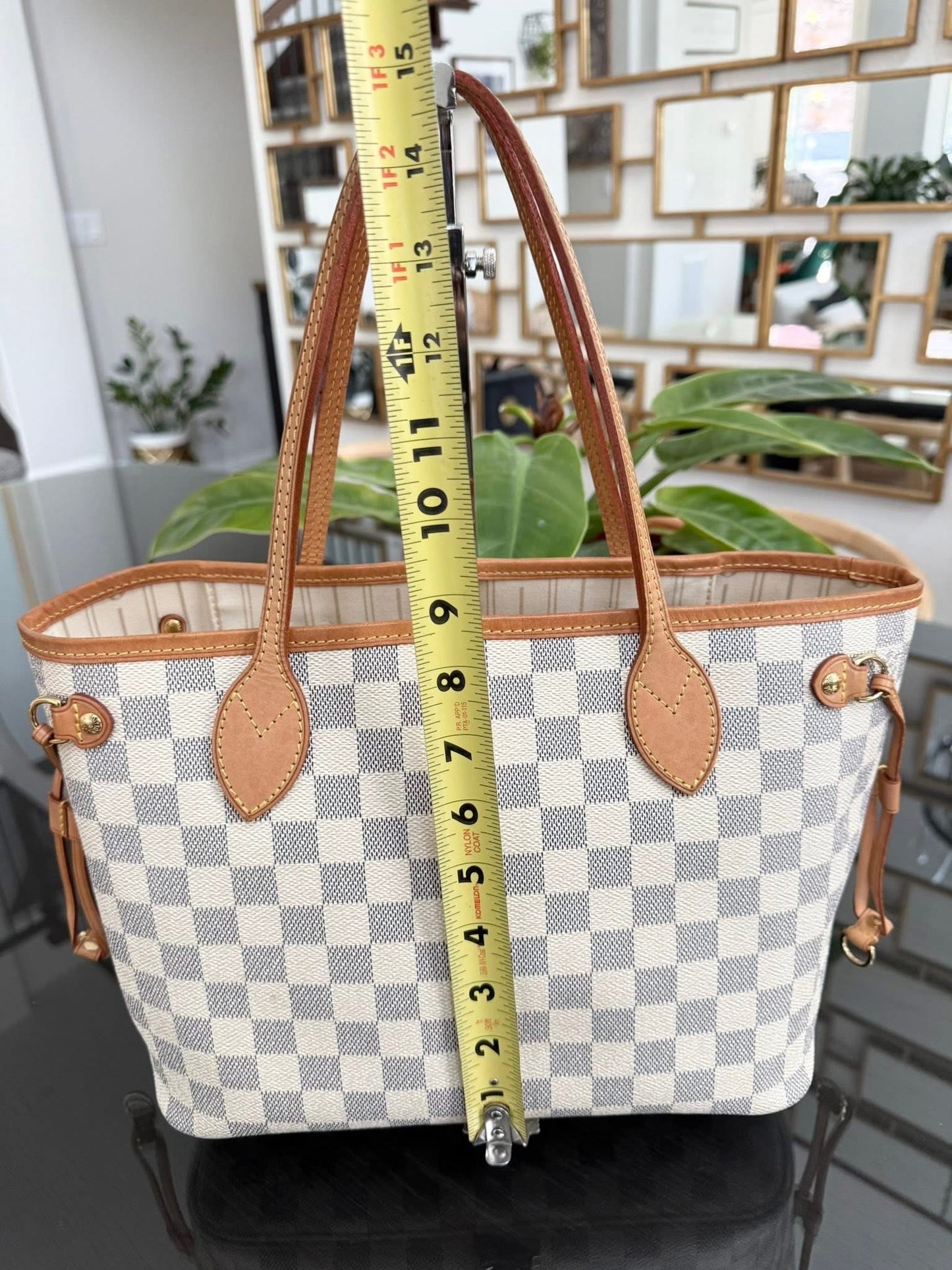 Neverfull PM in Azur with Dustbag and Insert Organizer 🗓️ Year: 2011