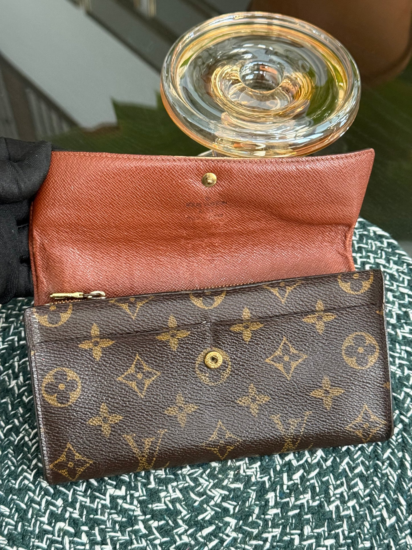 Sarah Wallet in Monogram with 2 Cardholders 🗓️ Year: 2001