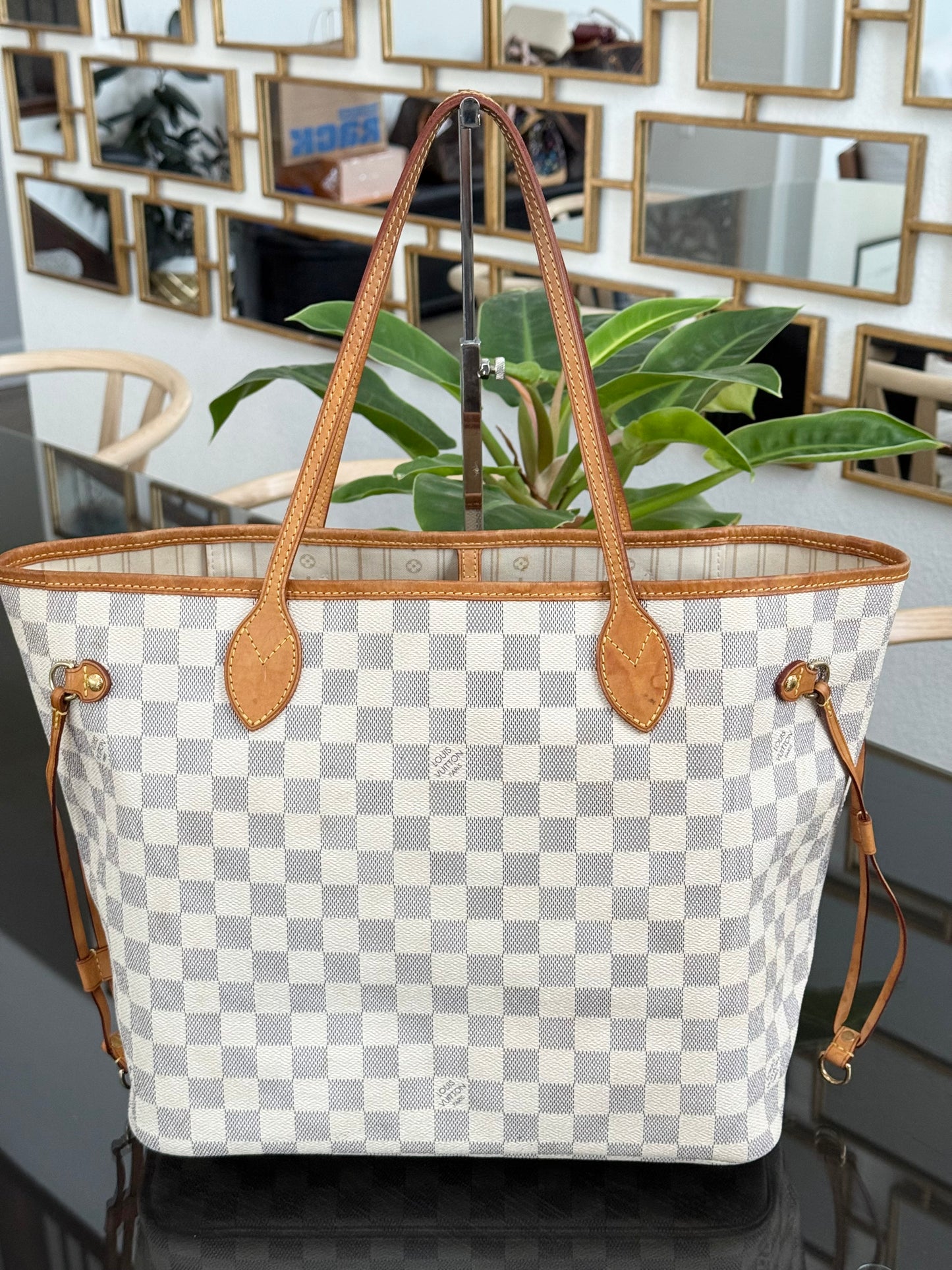 Neverfull MM in Azur with Insert Organizer 🗓️ Year: 2011