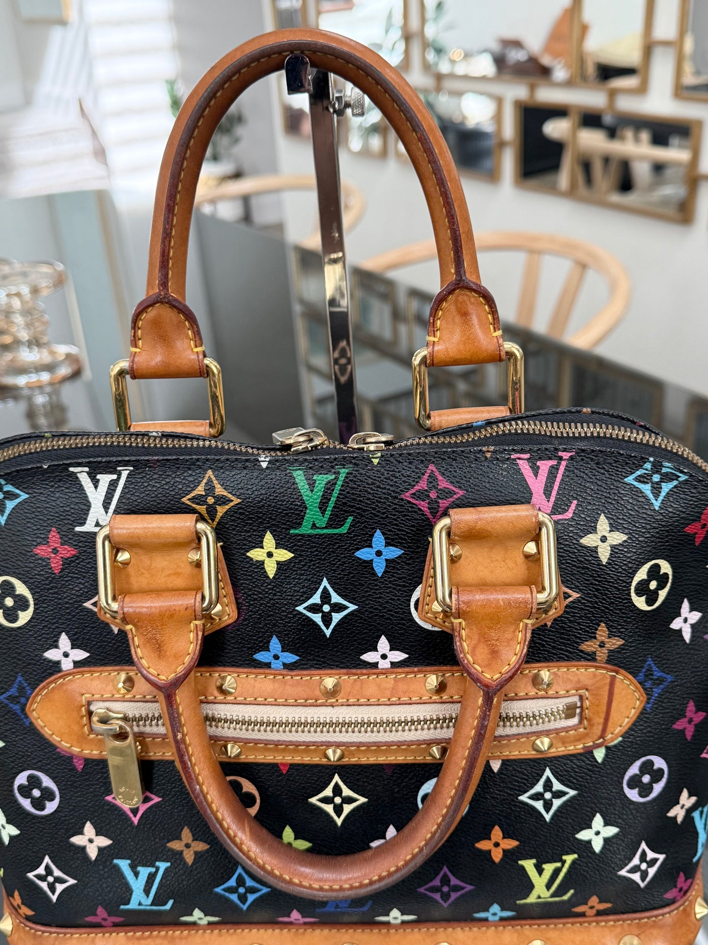 Multicolor Alma PM with Dustbag , Insert organizer and Twilly📅 Year: 2004