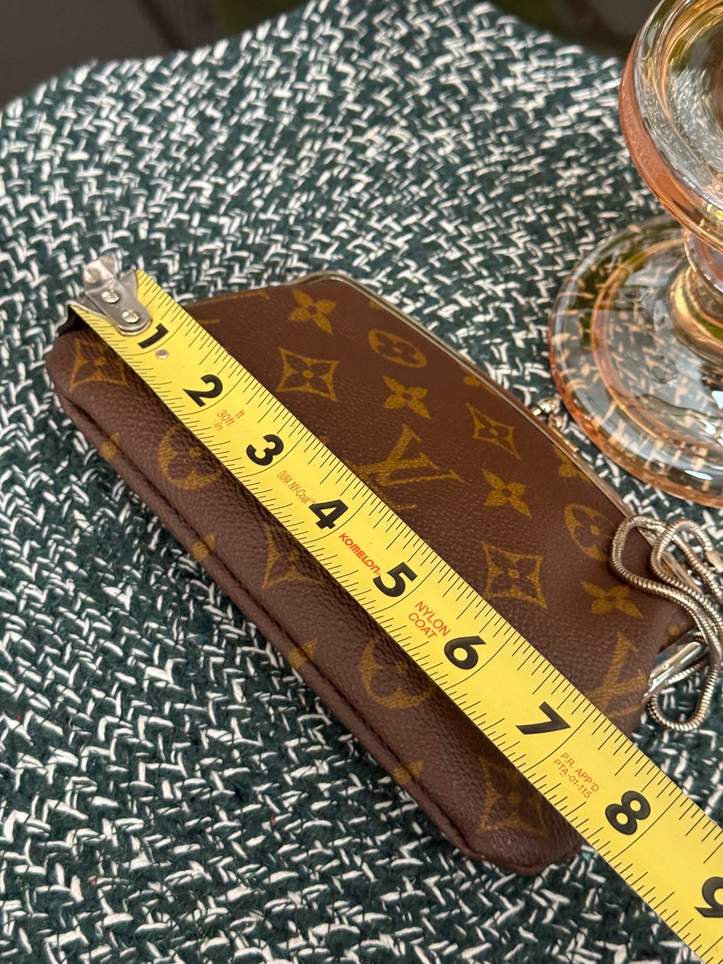 Vintage Monogram Kisslock Pouch🗓️