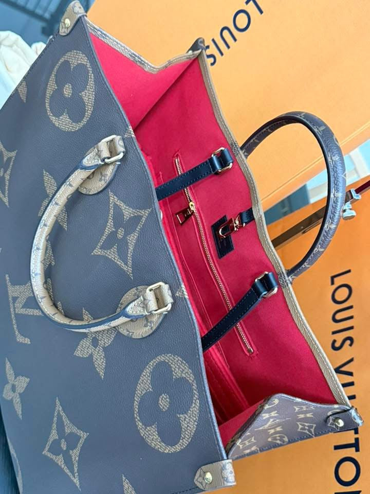 On The Go GM in Monogram Reverse with Dustbag, Insert Organizer, Box and Paper bag 🌺 -Microchip