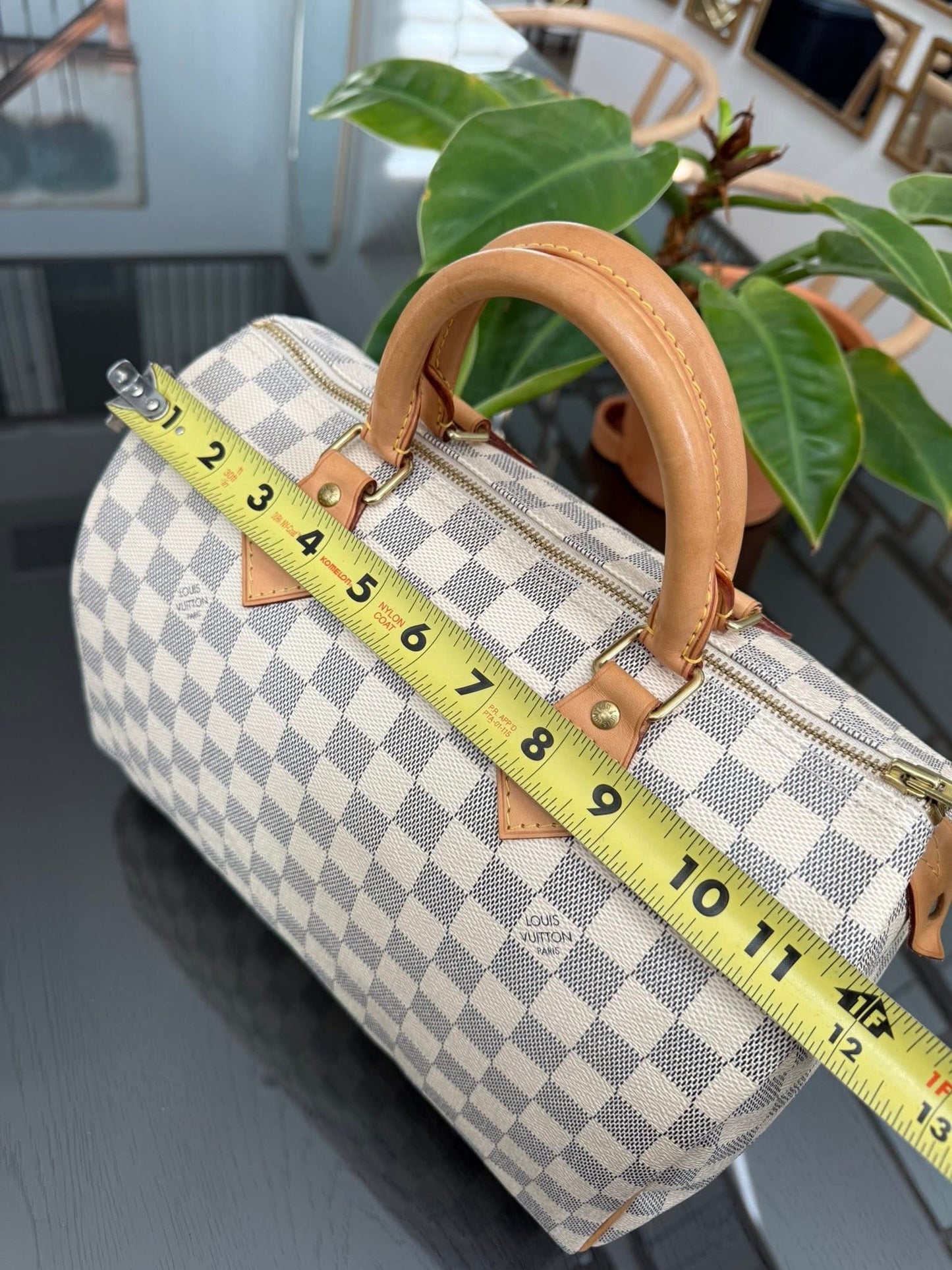 Speedy 30 in Damier Azur with lock 🔐 key, Dustbag and Insert Organizer -🗓️ Year 2012