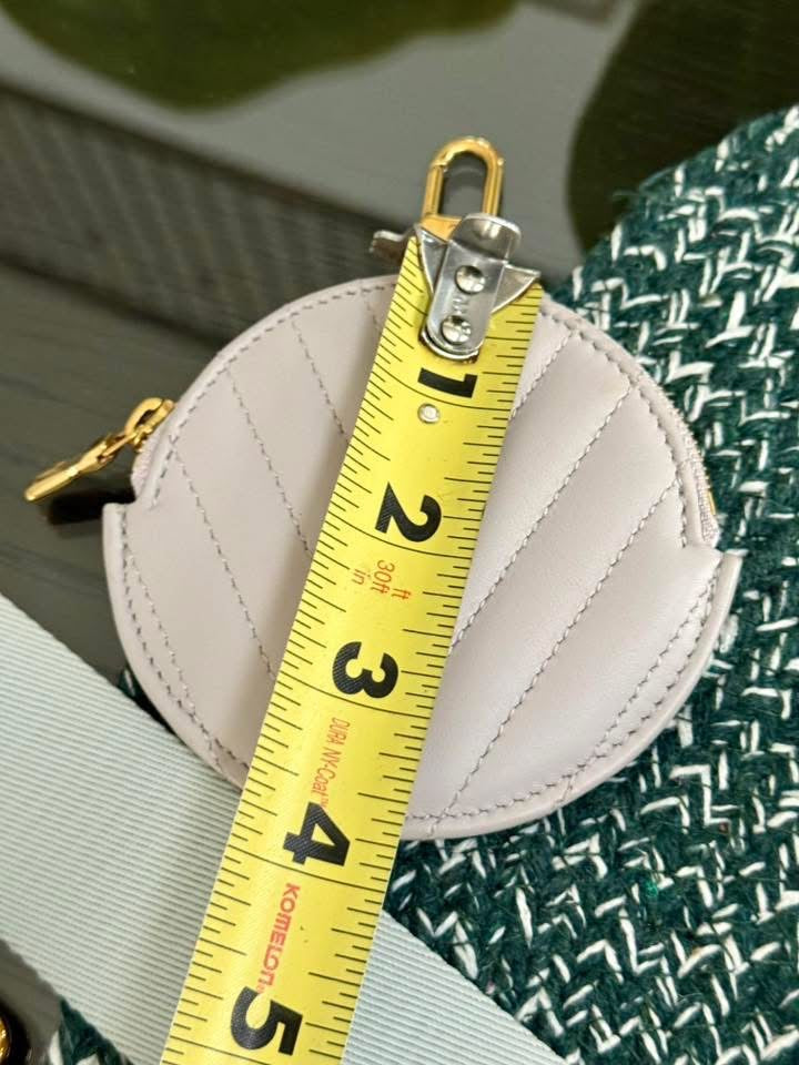 Multi Pochette New Wave in Grey with Box, Dustbag and Paper bag - Microchip