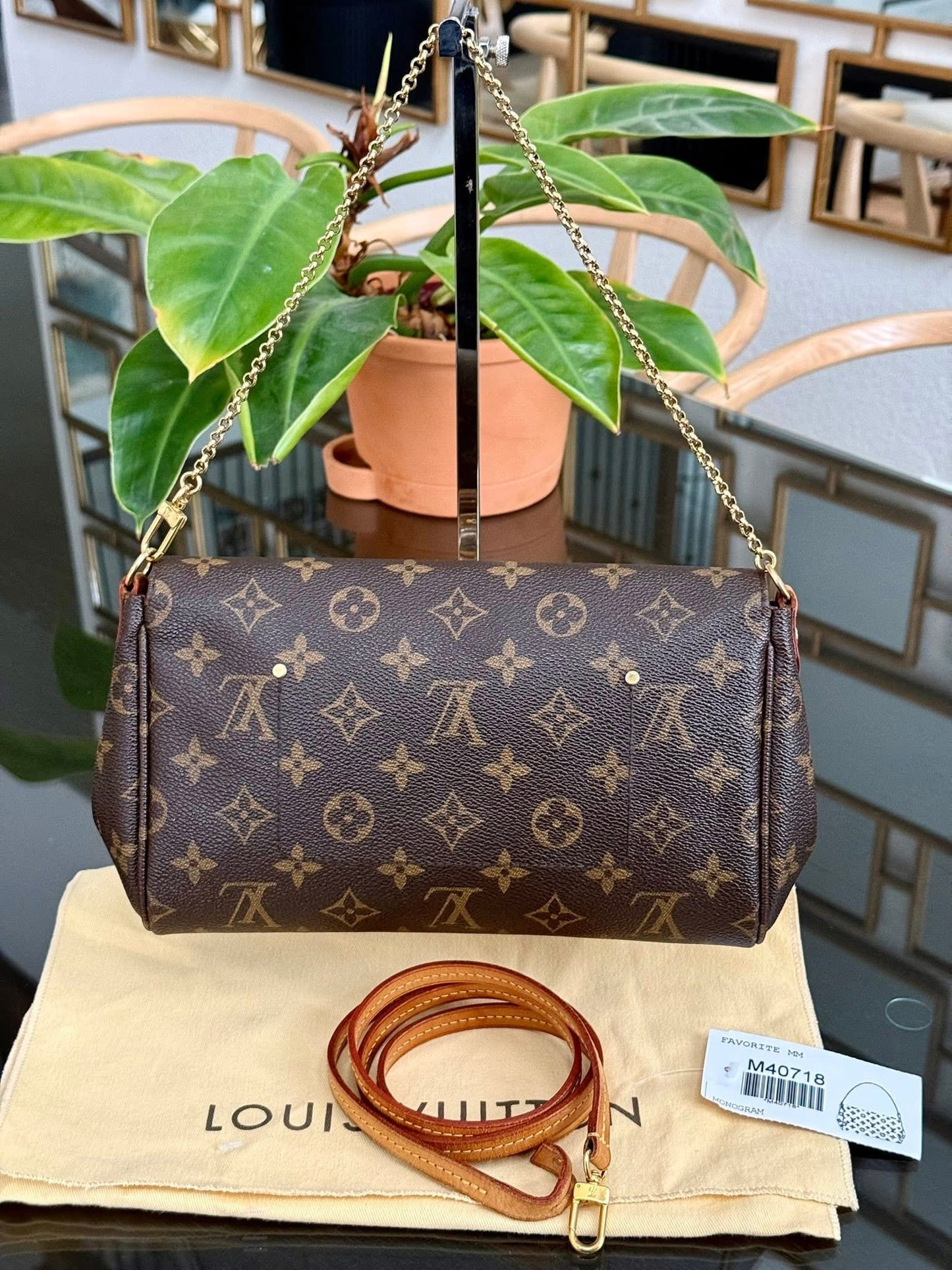 Favorite MM in Monogram with Original Strap, Insert Organizer, Dustbag and Box 🗓️ Year: 2014