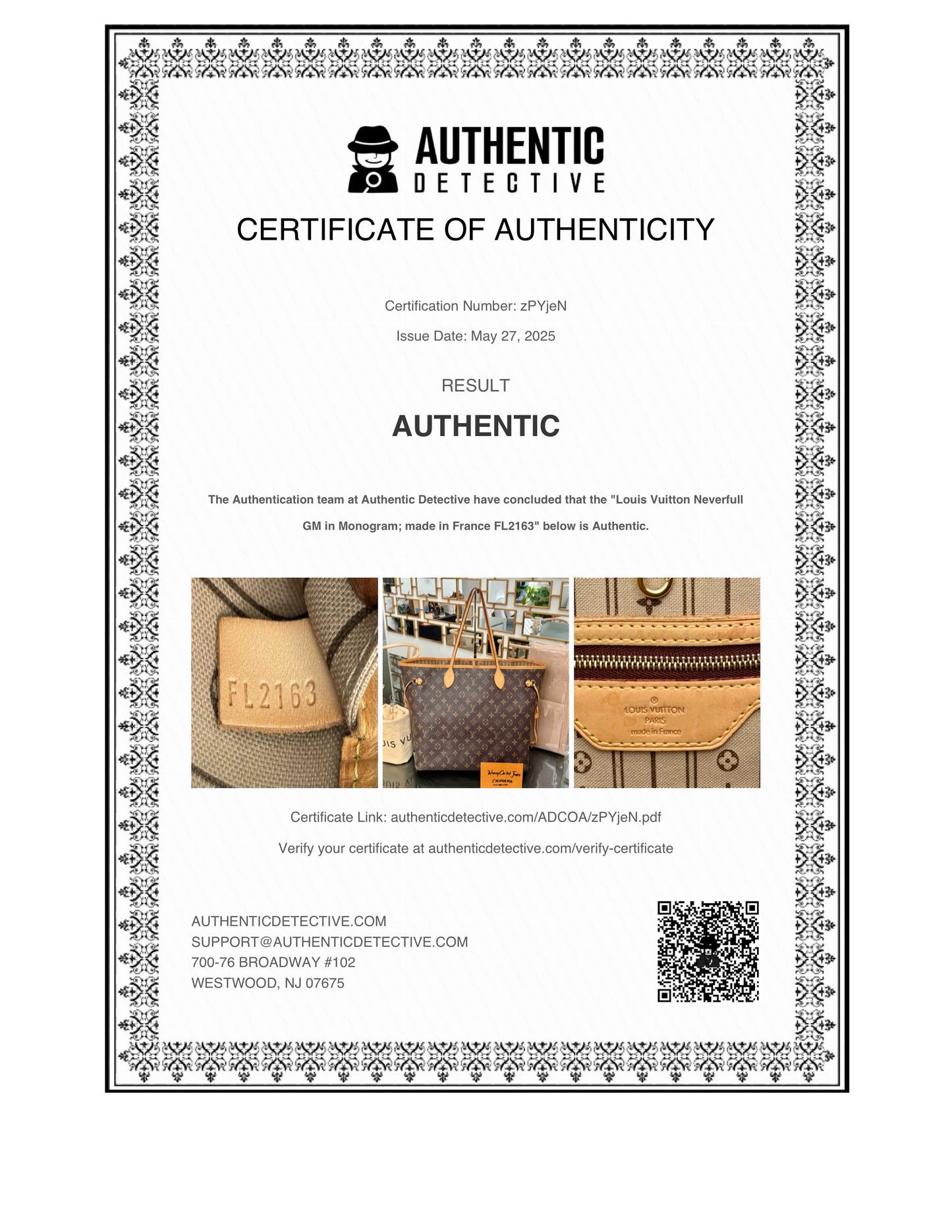 Neverfull GM with Dustbag Insert Organizer 🗓️ Year: 2013