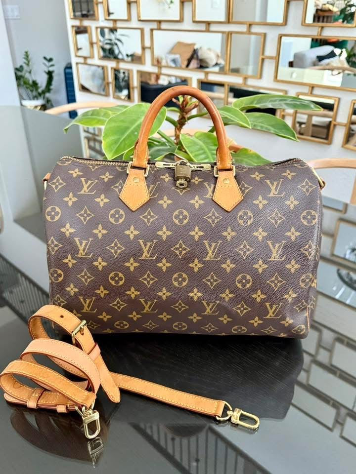 Speedy 35 Bandoulier with lock 🔐 key, Dustbag and Insert Organizer -🗓️ Year: 2011