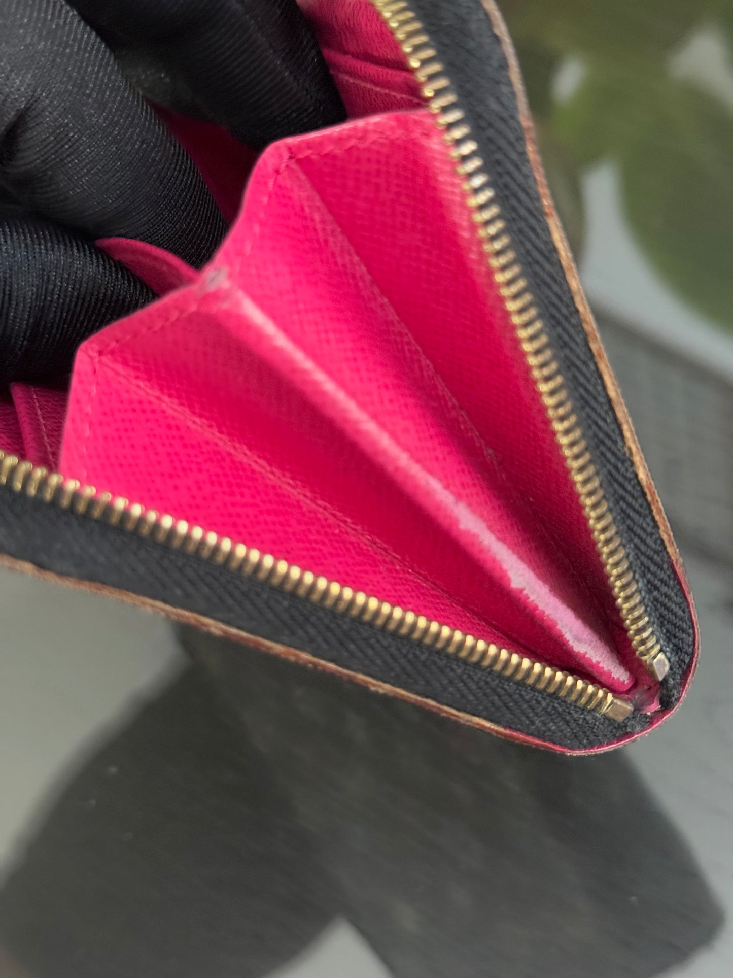Multicolor Zippy Compact Wallet with Box and Dustbag -Year: 2010