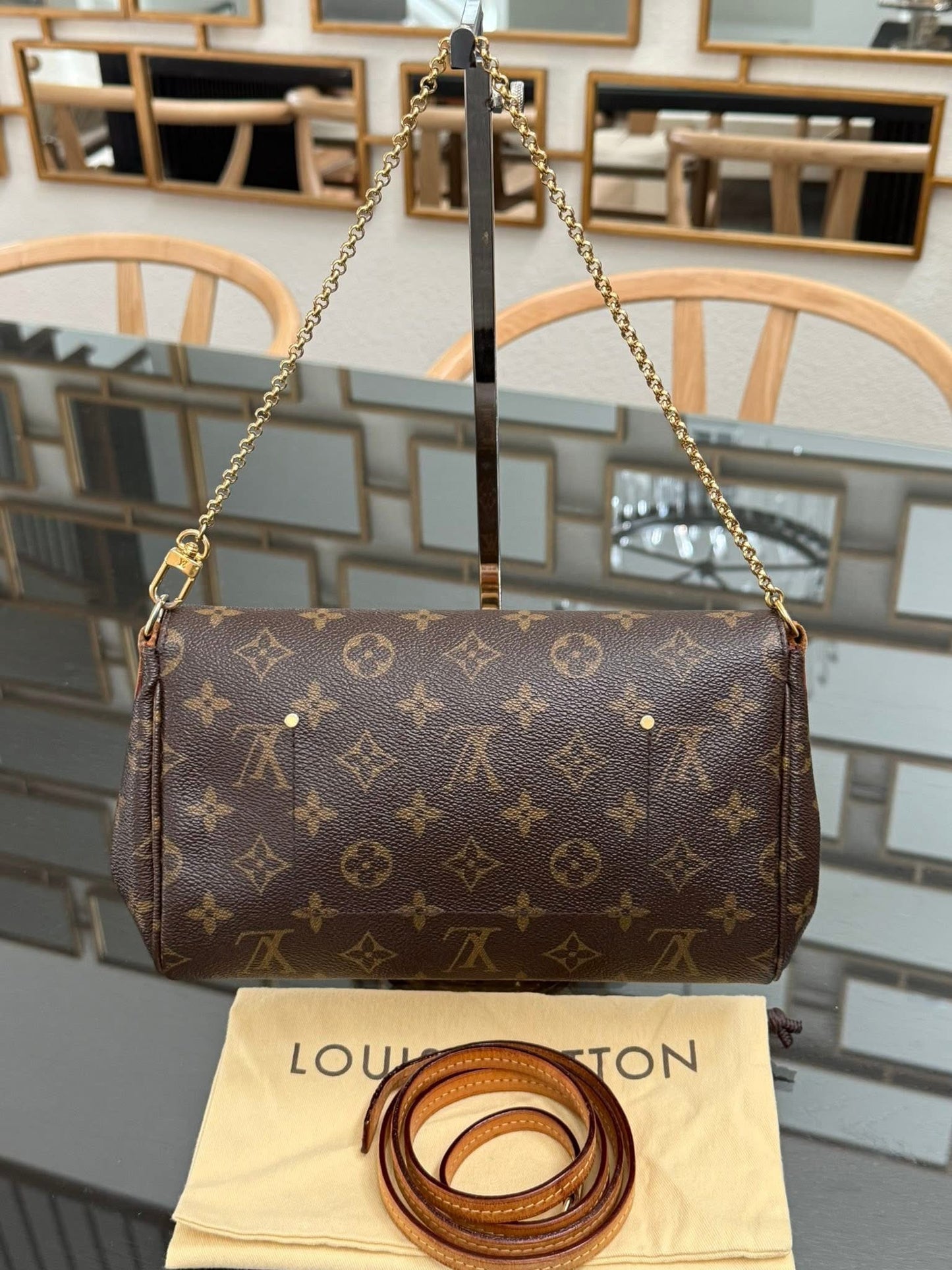 Favorite MM in Monogram with Original Strap, Insert Organizer, Dustbag, Box and Paper bag 🗓️ Year: 2014