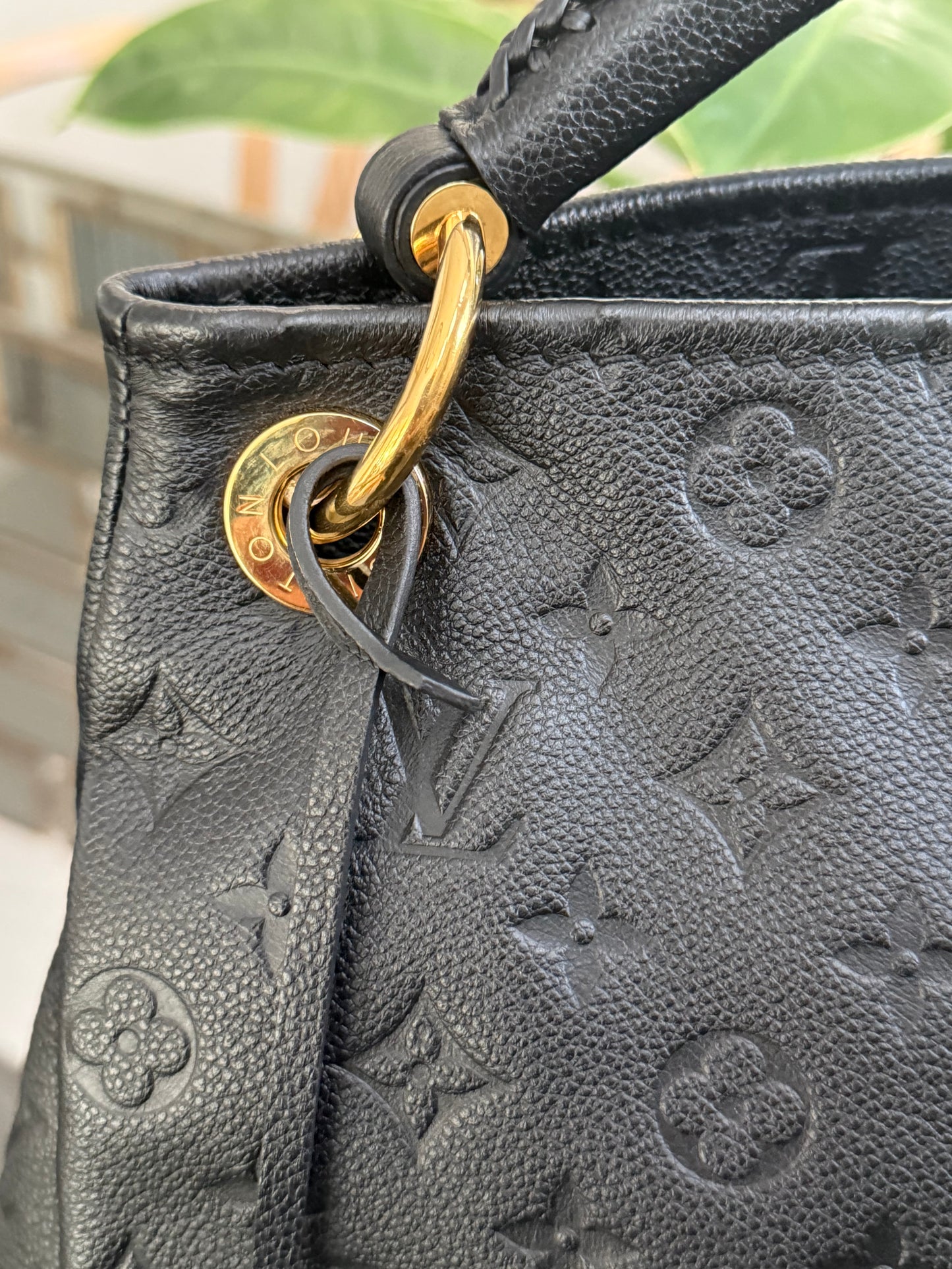 Artsy MM Empriente Black with Dustbag - 📅 Microchip and Authenticated