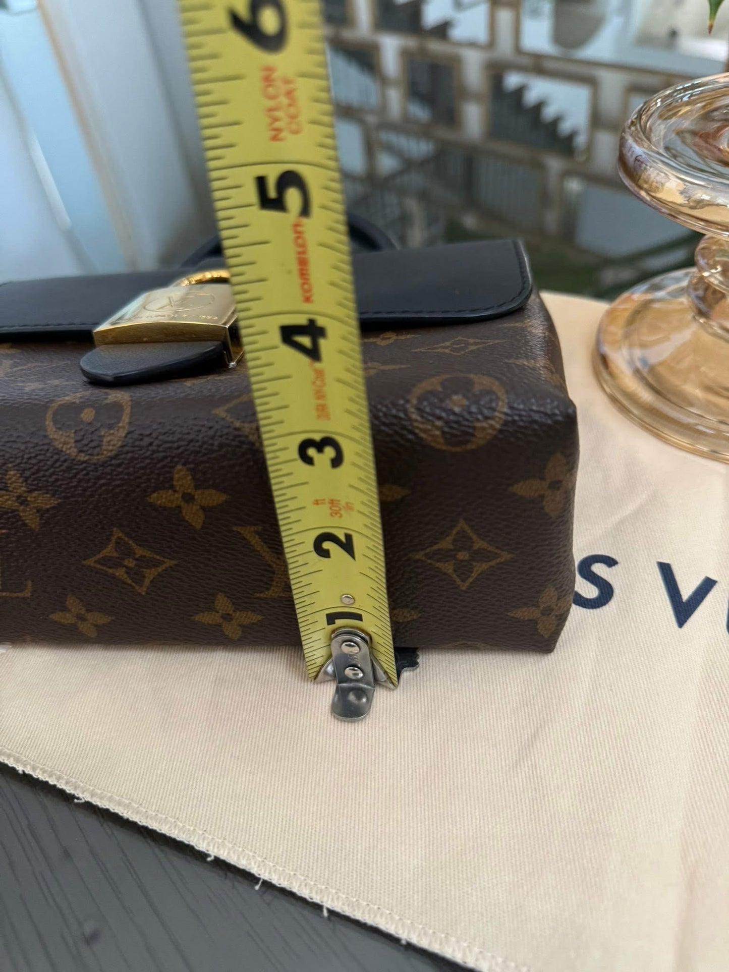 Locky BB Monogram Noir with Original Strap, Dustbag, Box and Paper bag - 📅 Year: 2019