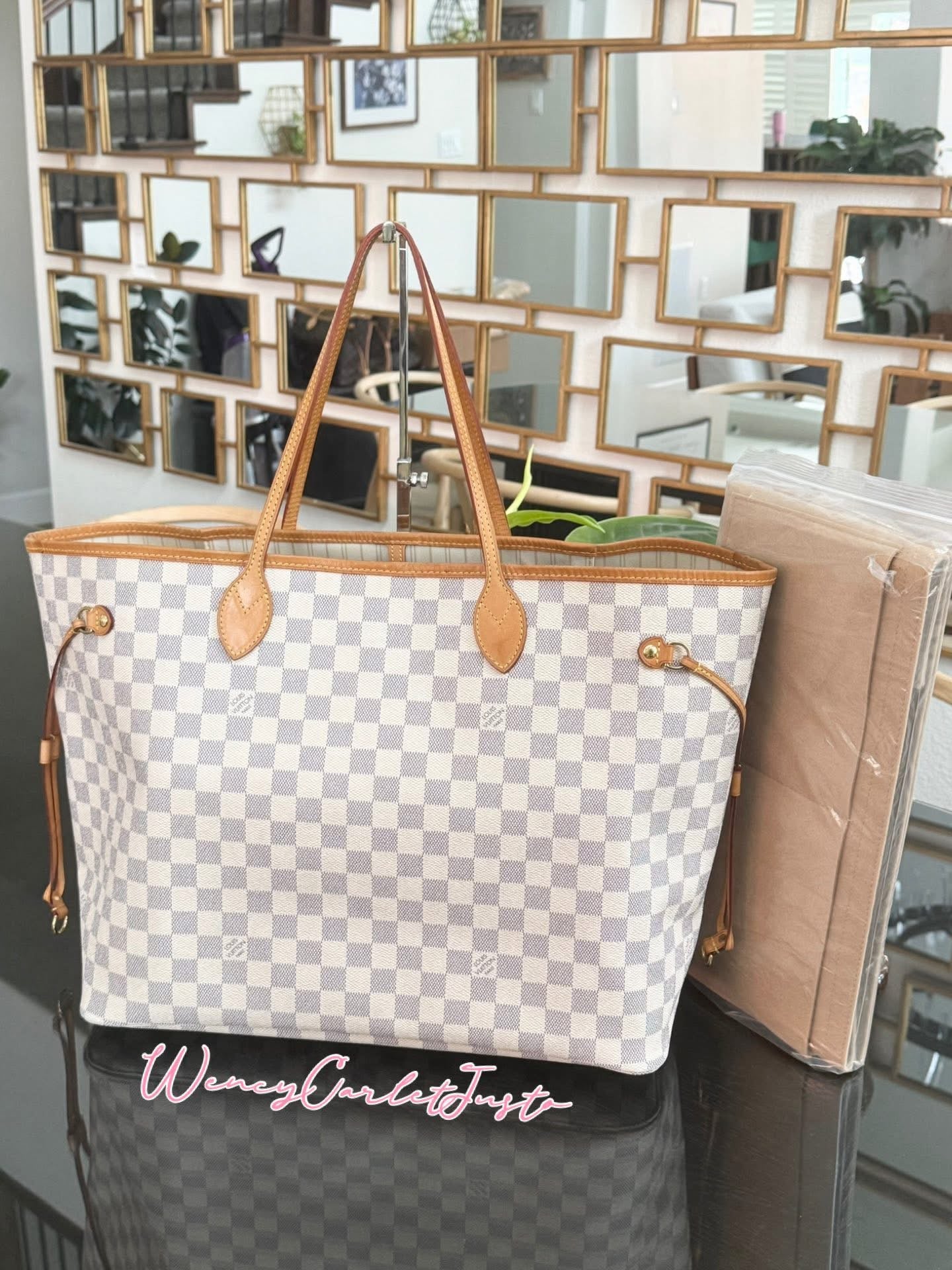 Neverfull GM Azur with Insert Organizer 📅 Year: 2014