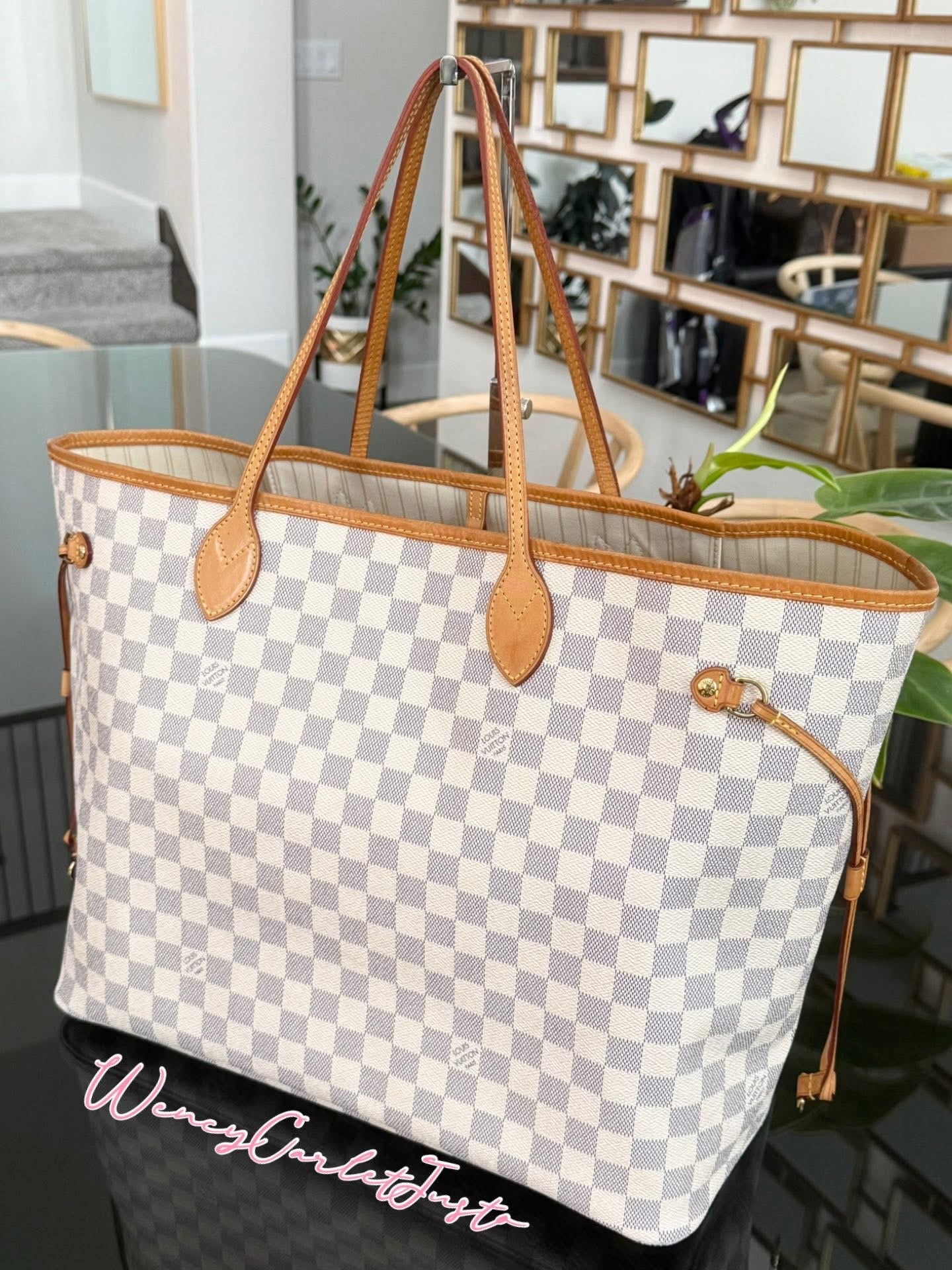 Neverfull GM Azur with Insert Organizer 📅 Year: 2014