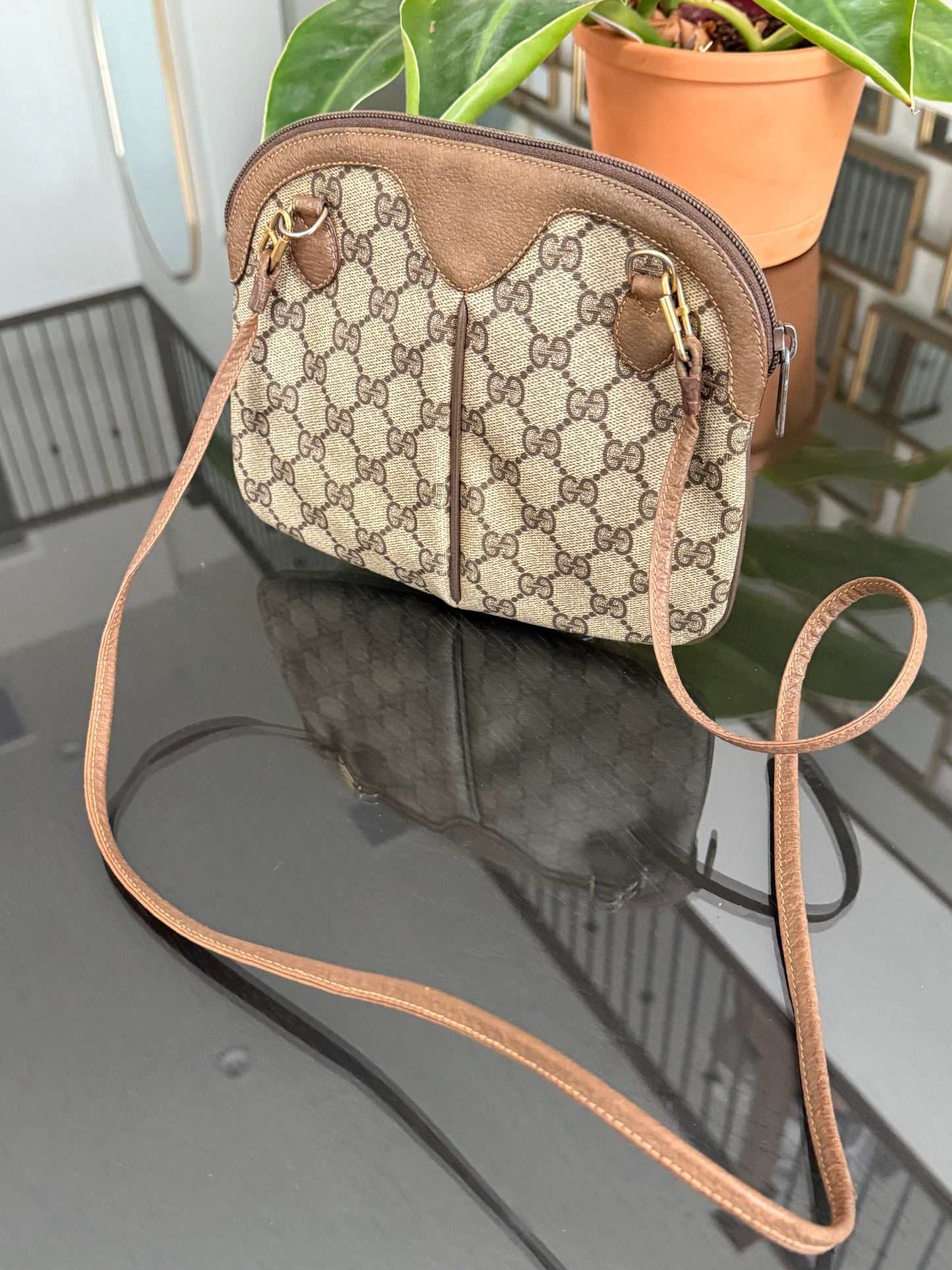 GUCCI GG Vintage Sherryline Crossbody bag-🗓️